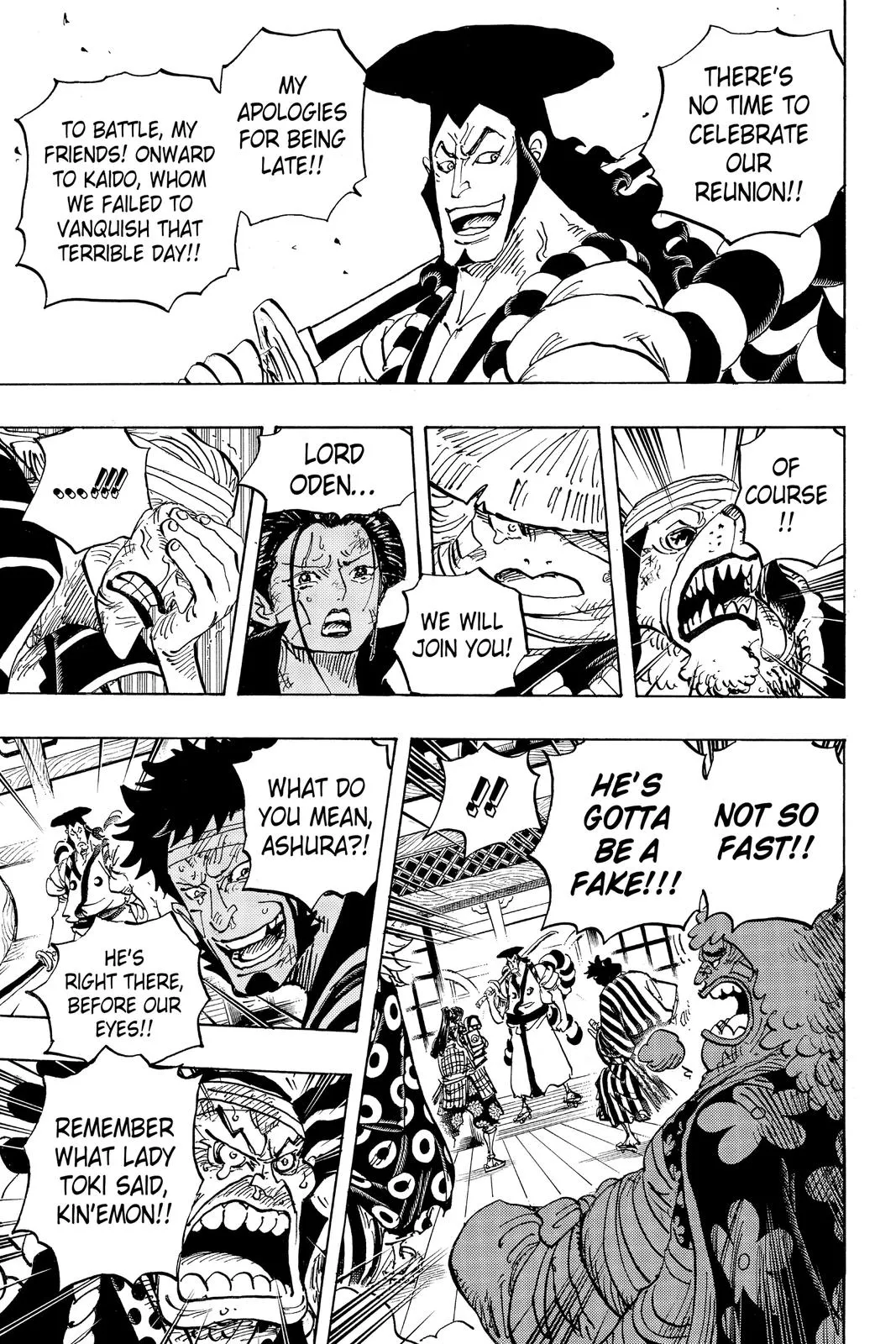 1piece chapter 1008 manga panel
