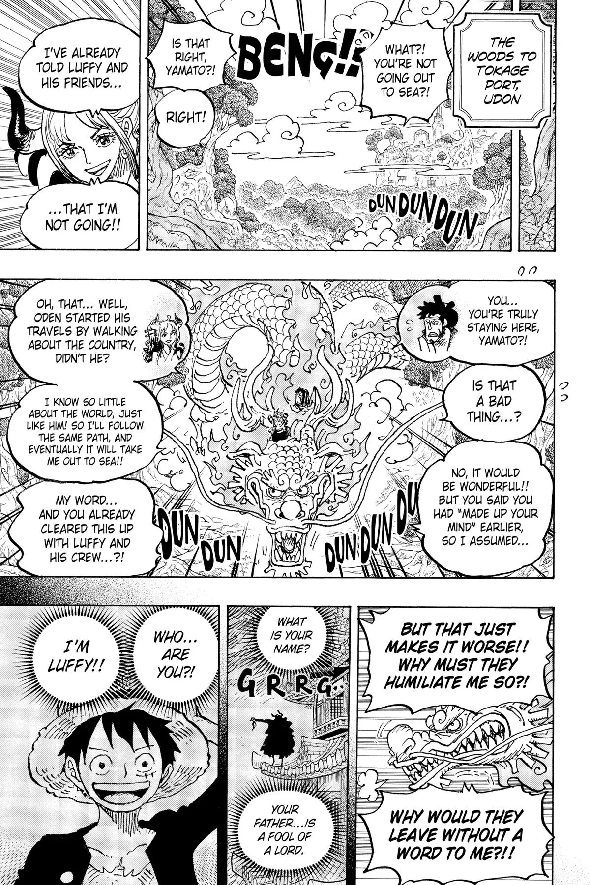 1piece chapter 1057 manga panel