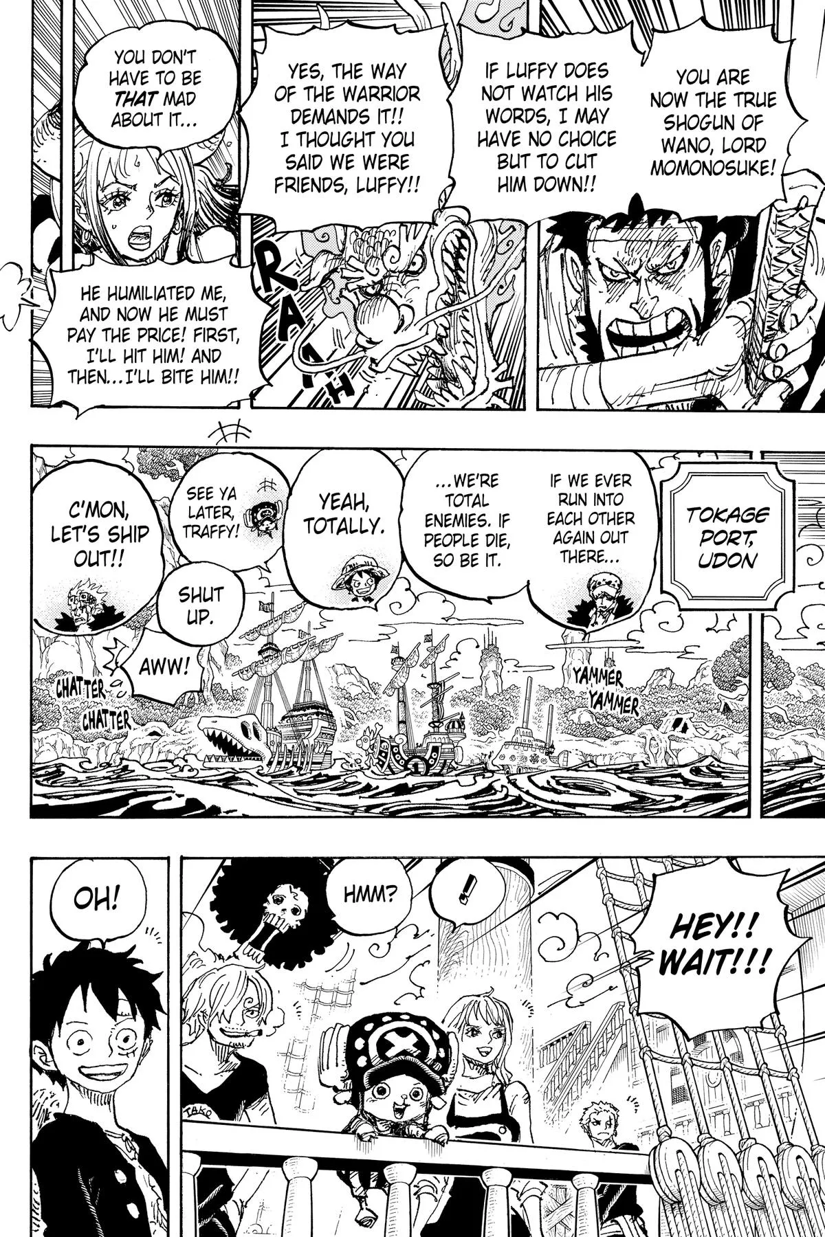 one manga chapter 1057