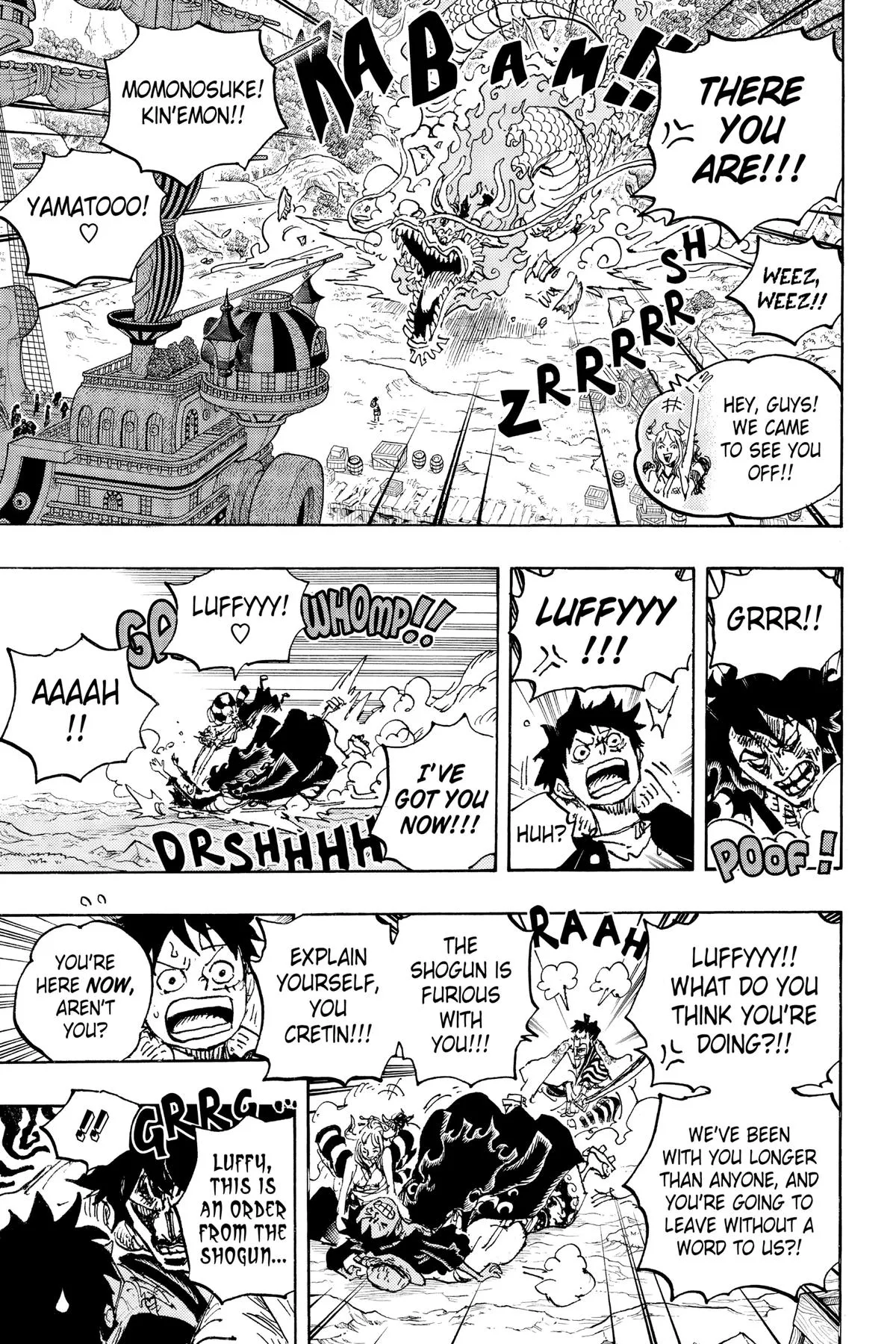 zoro fight chapter 1057