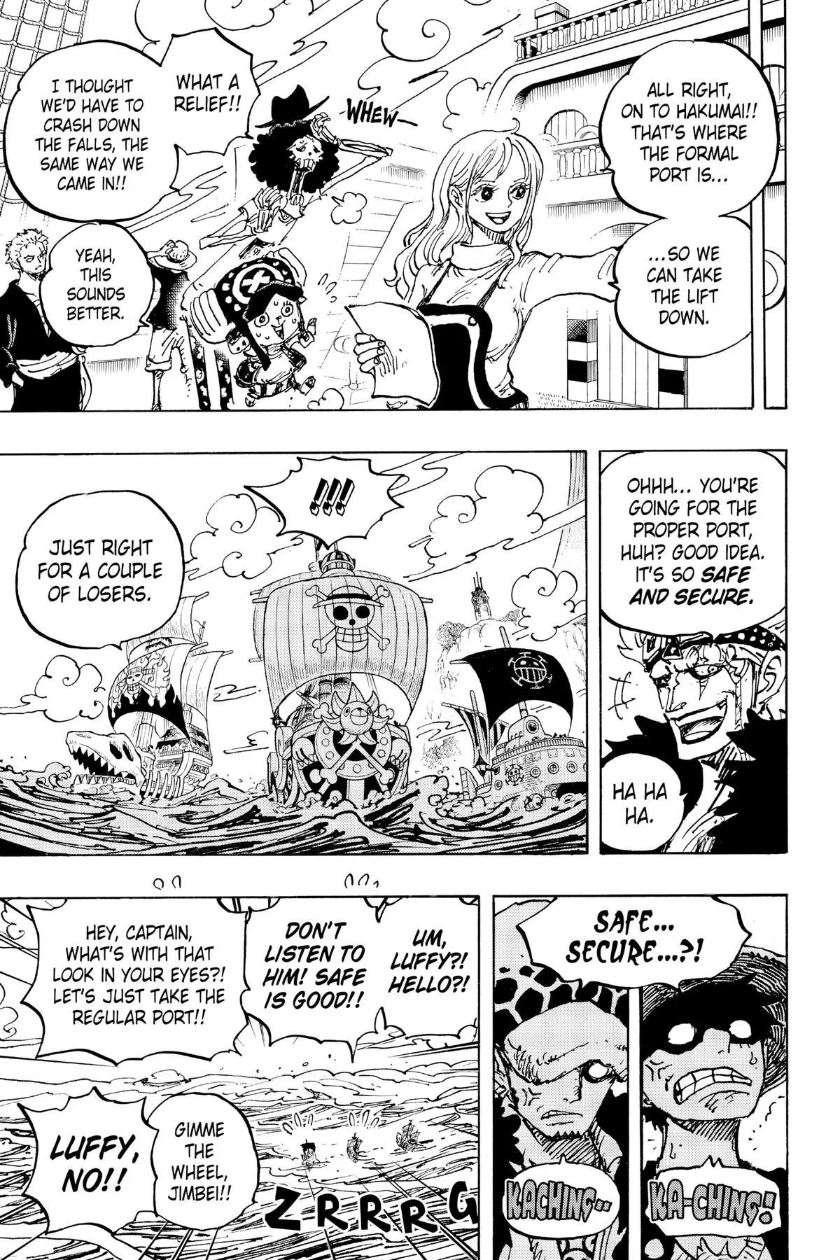 one piece Chapter 1057 manga panel