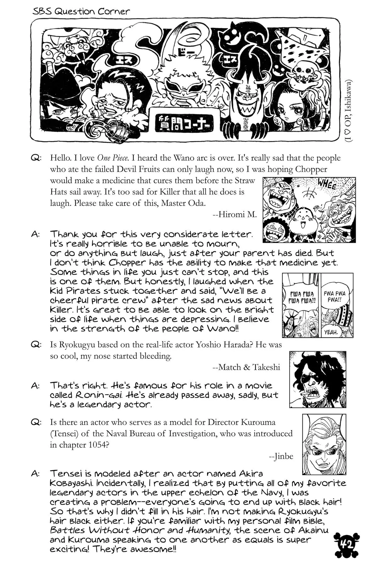 one manga chapter 1057