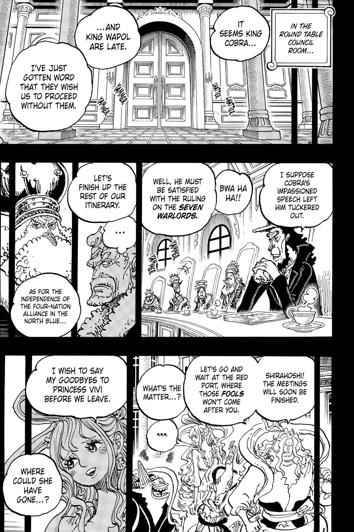 one piece Chapter 1085 manga panel