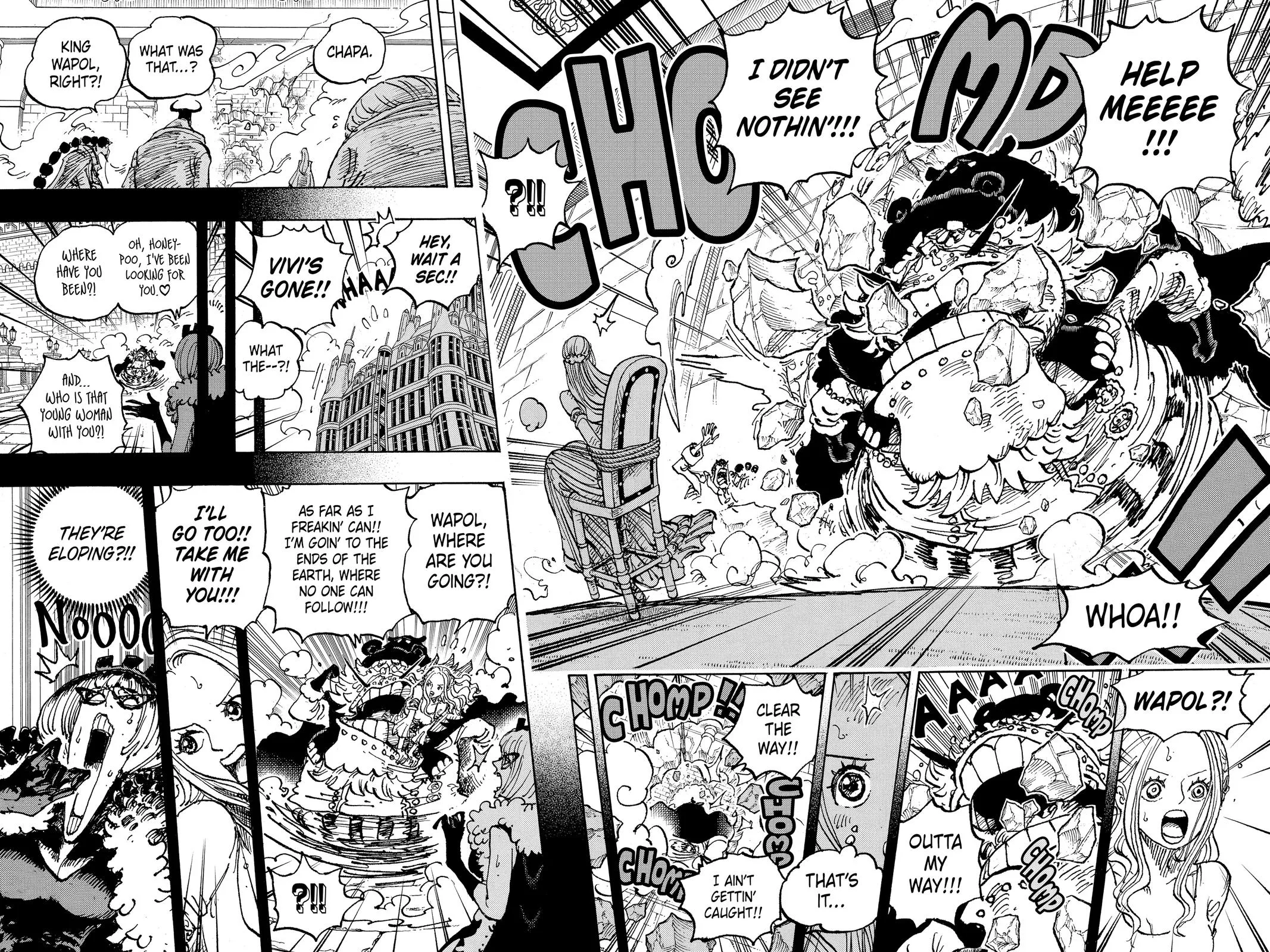 1piece chapter 1085 manga panel