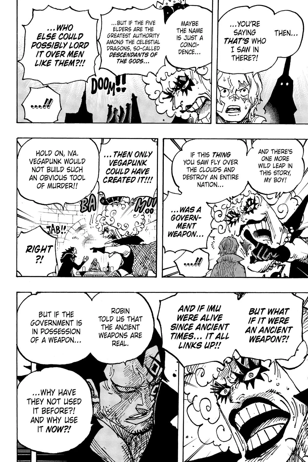 1piece chapter 1086 manga panel