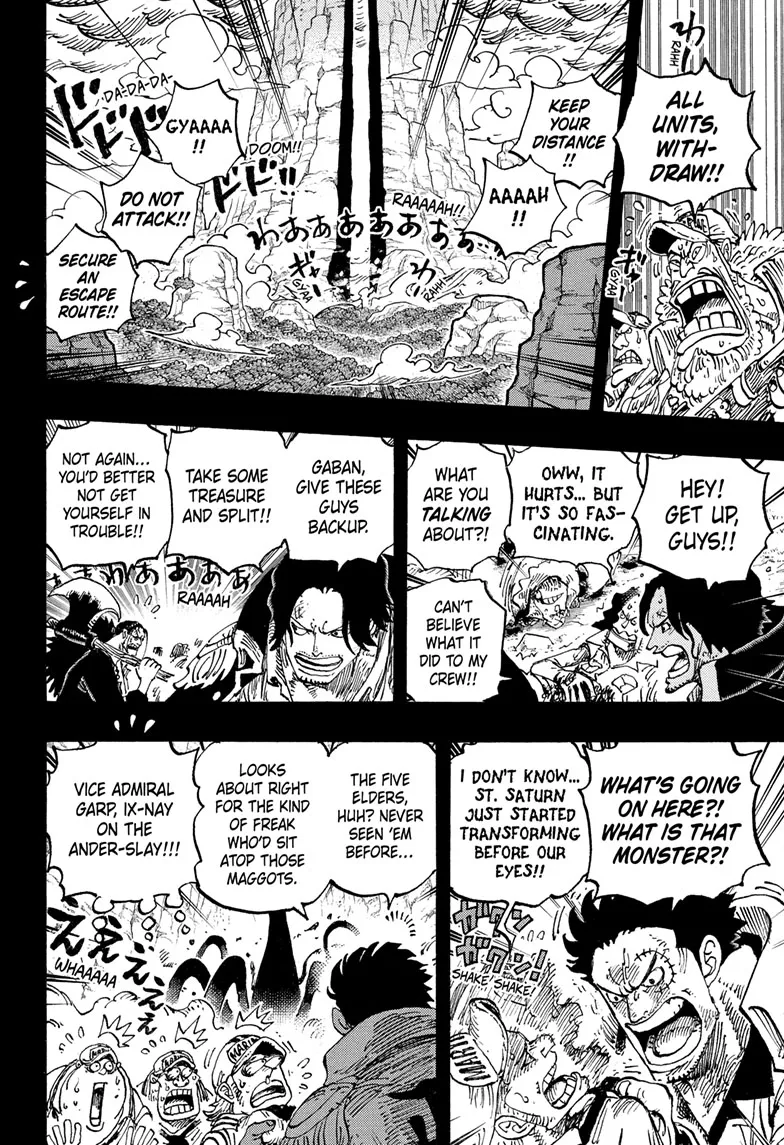monkey.d luffy fight scene chapter 1163