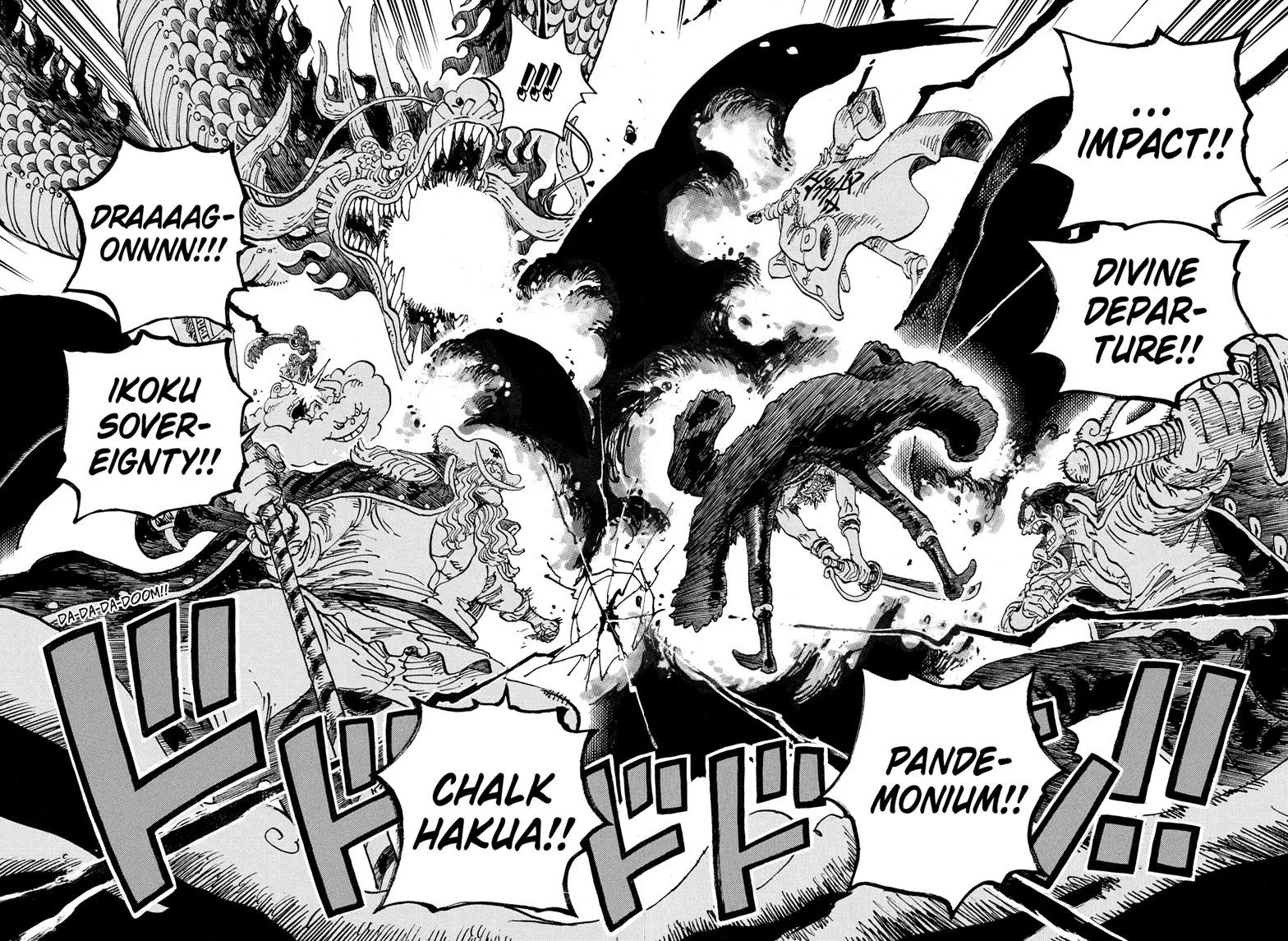 one piece Chapter 1163 manga panel