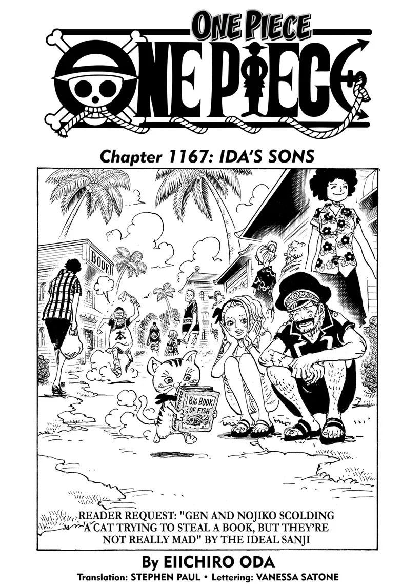 One Piece Manga 1167