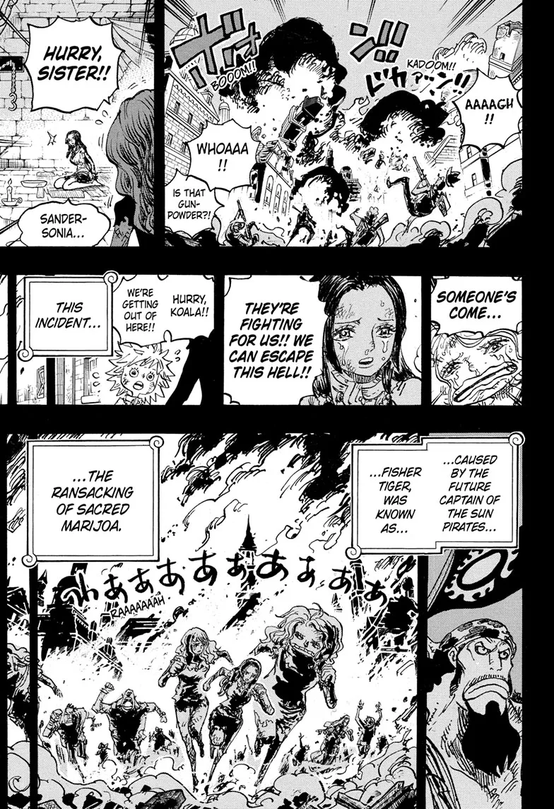 one piece Chapter 1167 manga panel