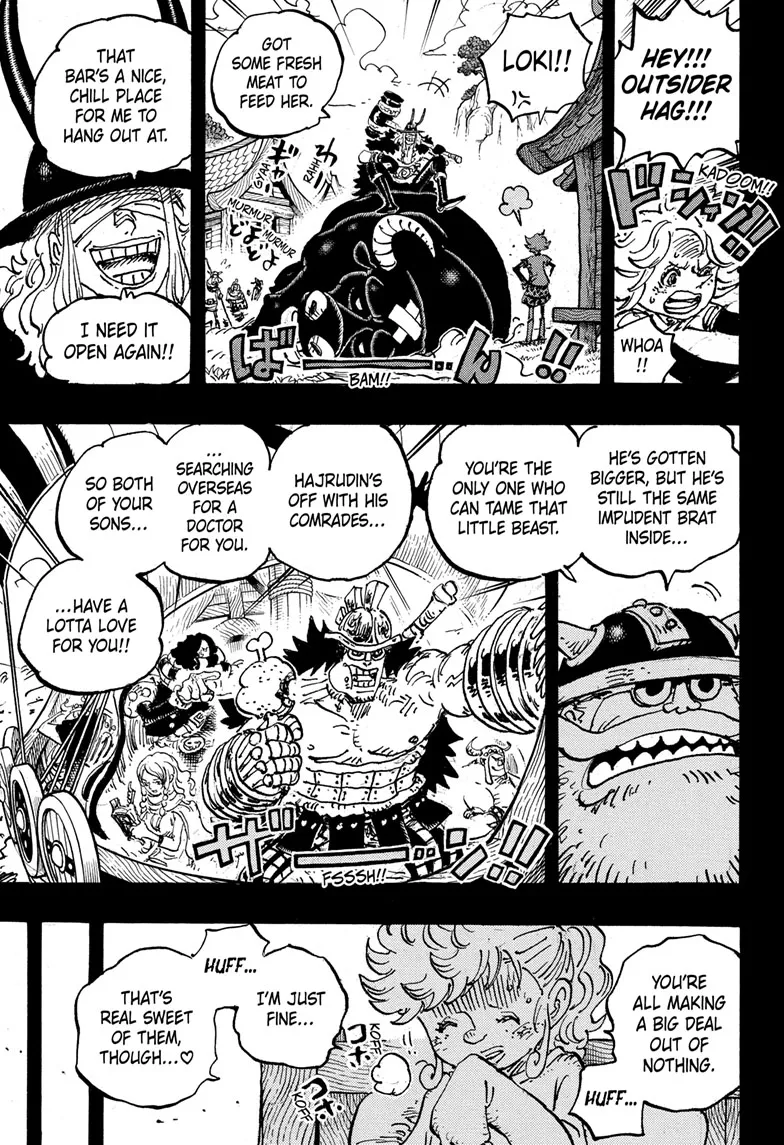 monkey.d luffy fight scene chapter 1167