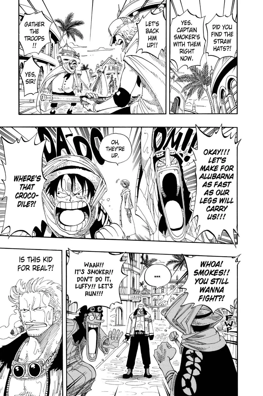 one piece Chapter 176 manga panel