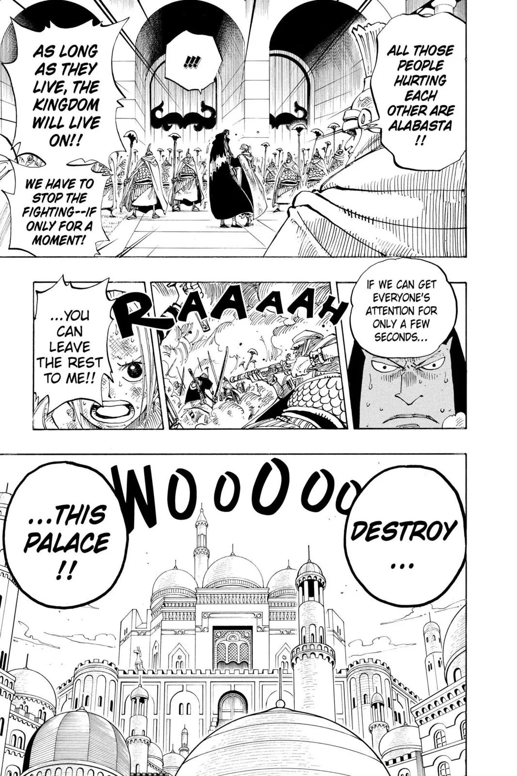 monkey.d luffy fight scene chapter 187