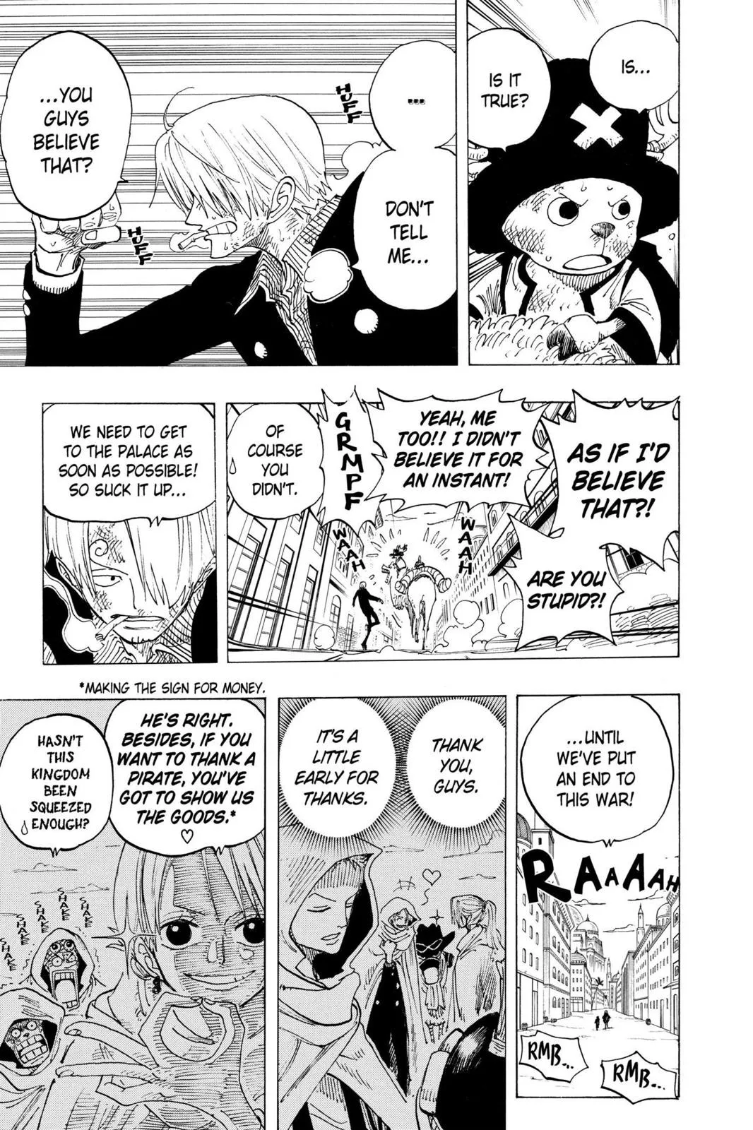 one piece Chapter 196 manga panel