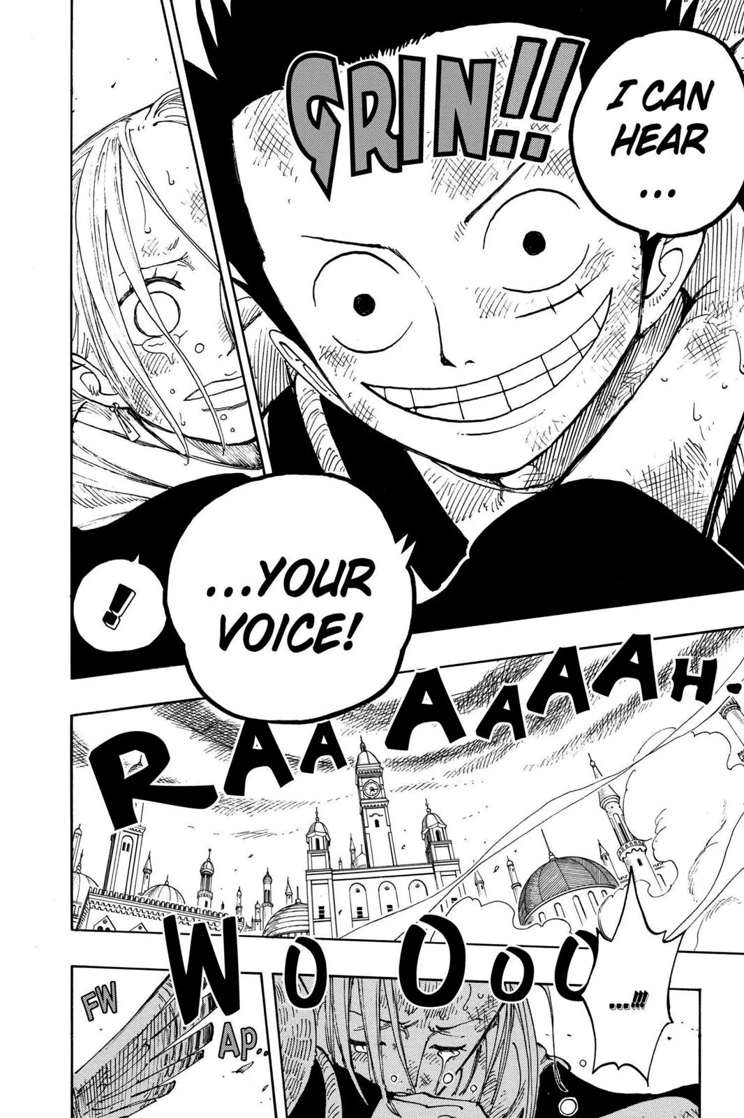 monkey.d luffy fight scene chapter 199