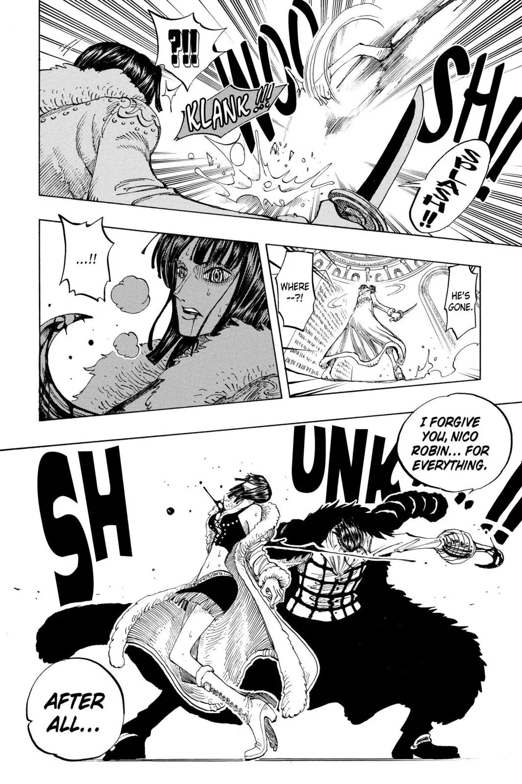 nami fight scene Chapter 203