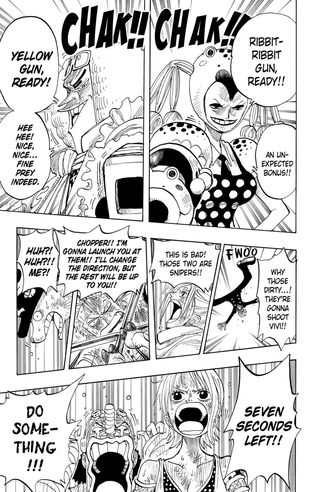 monkey.d luffy fight scene chapter 206