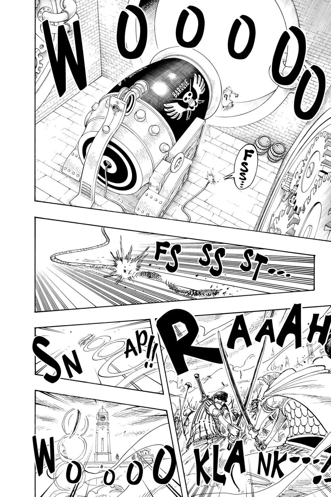monkey.d luffy fight scene chapter 207