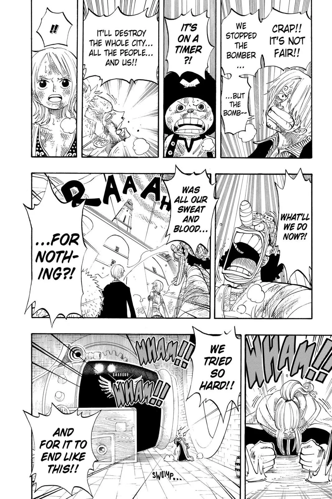 monkey.d luffy fight scene chapter 208