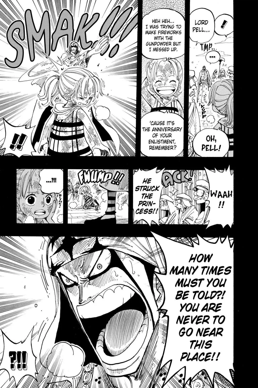 one piece Chapter 208 manga panel