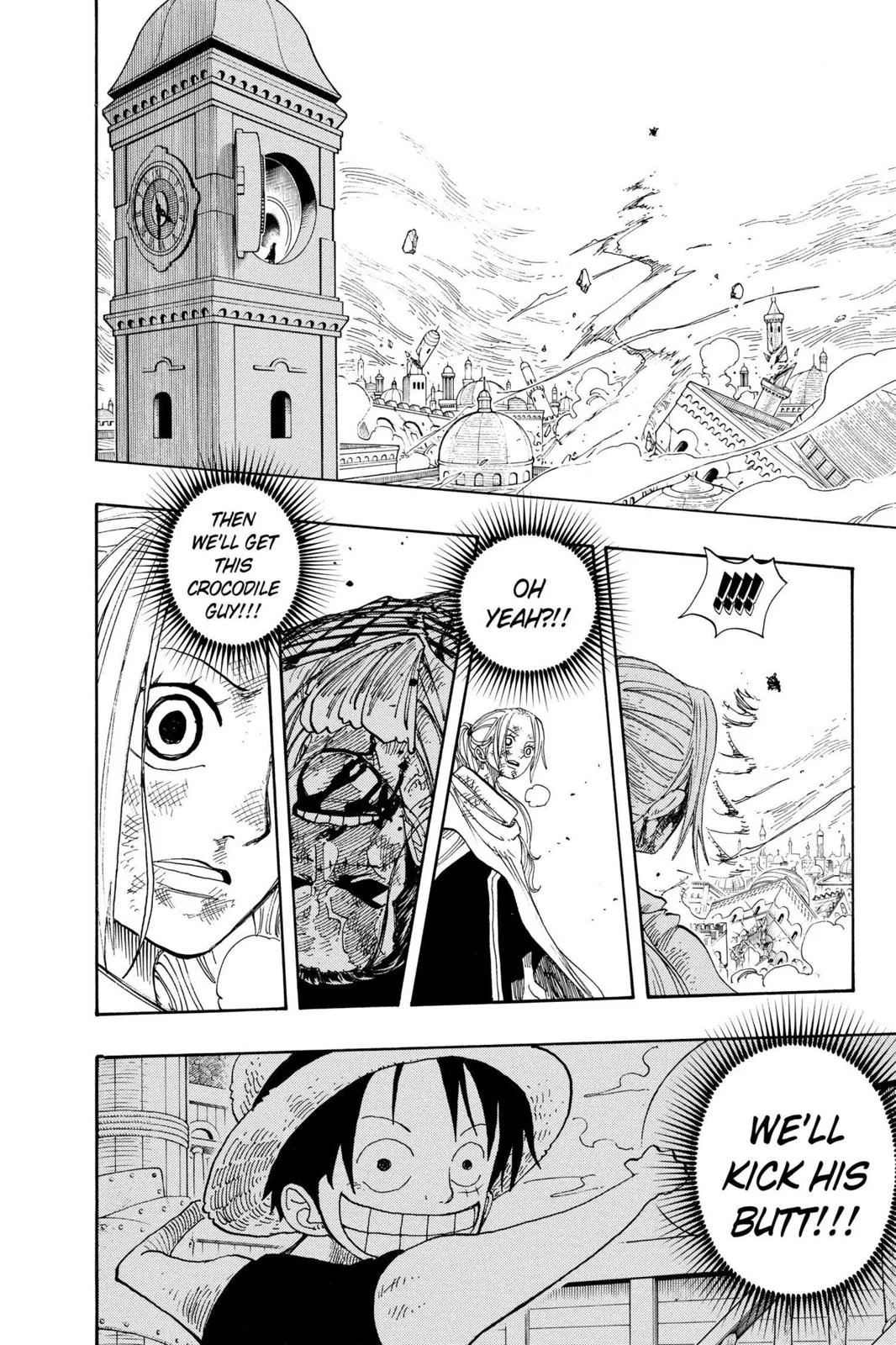 monkey.d luffy fight scene chapter 210