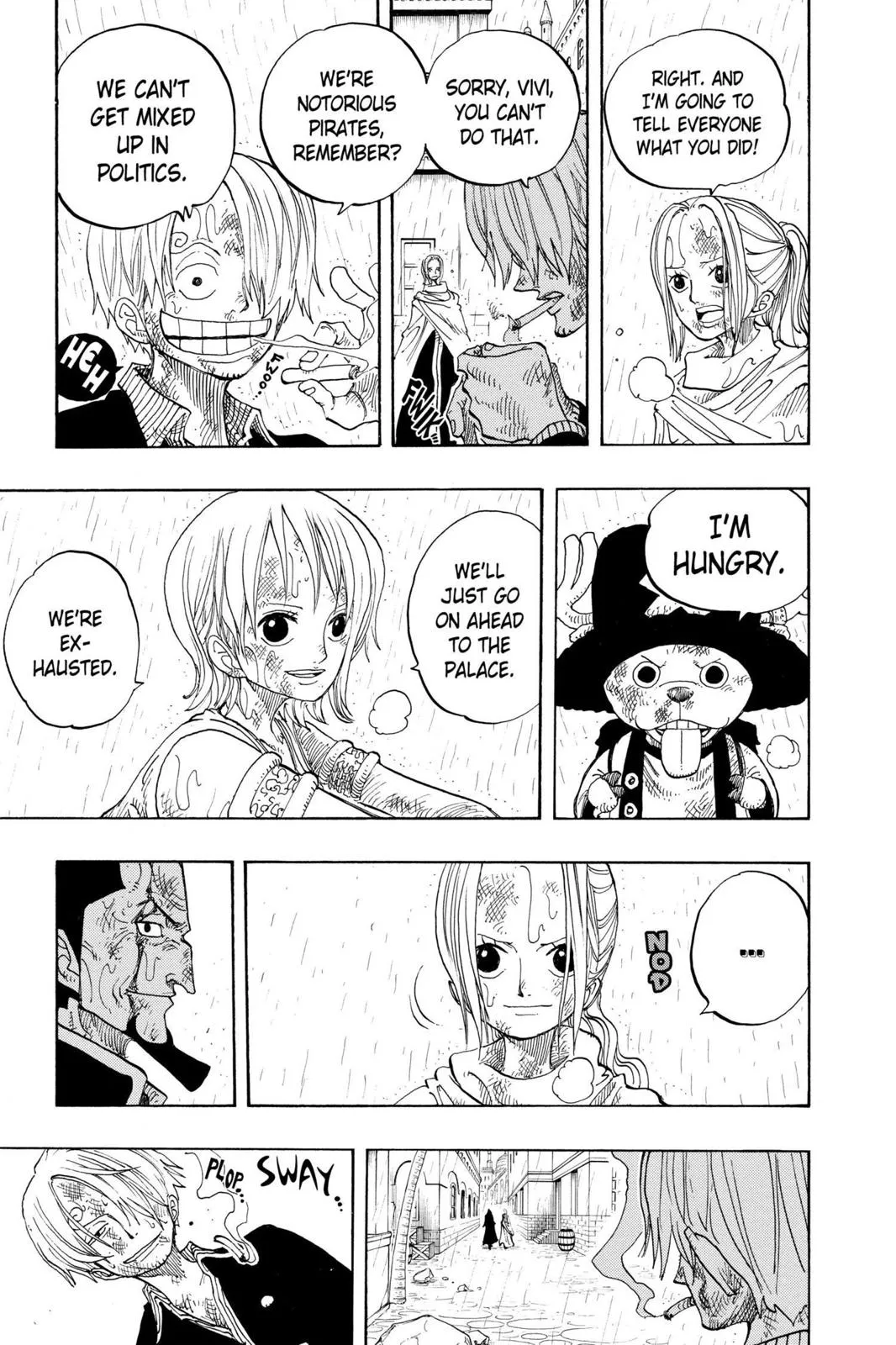 one piece Chapter 211 manga panel