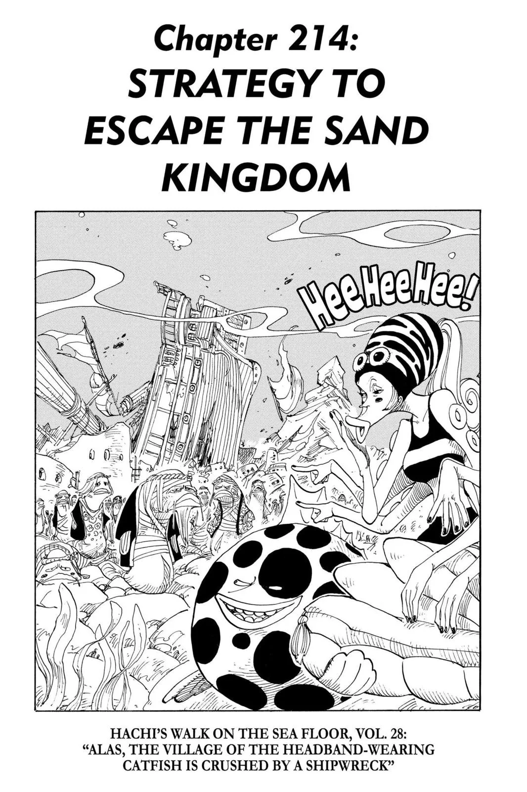 One Piece Manga 214