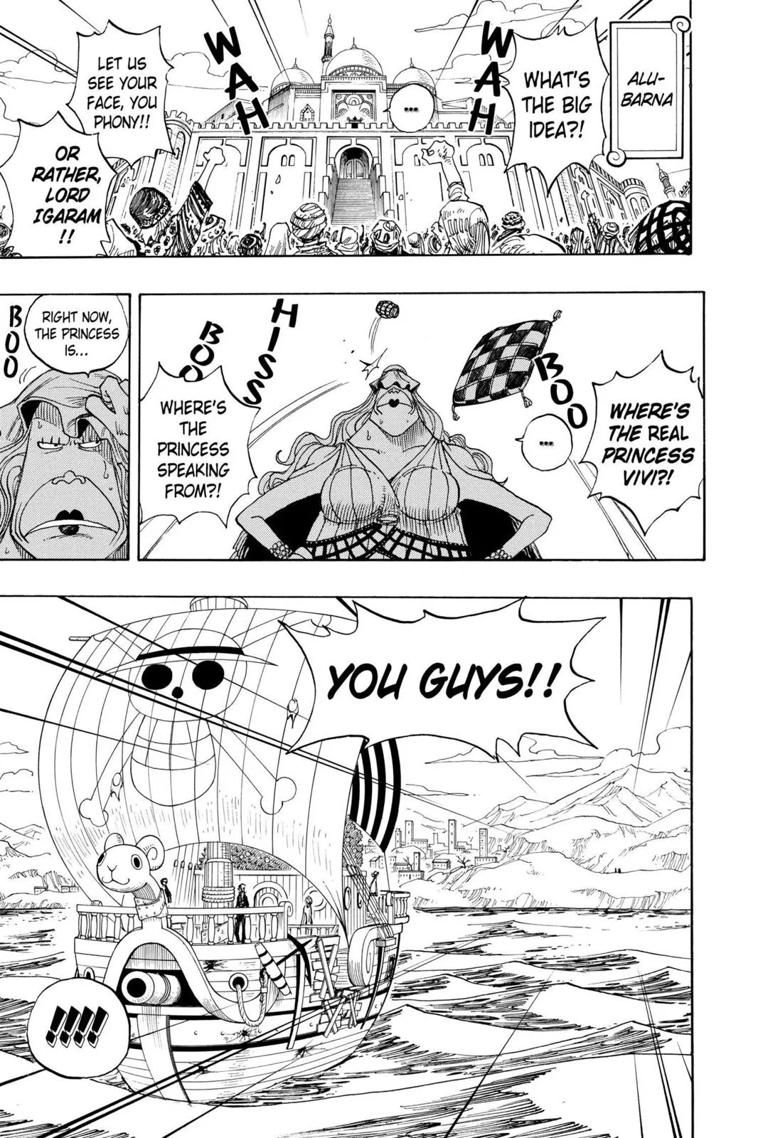 one piece Chapter 216 manga panel