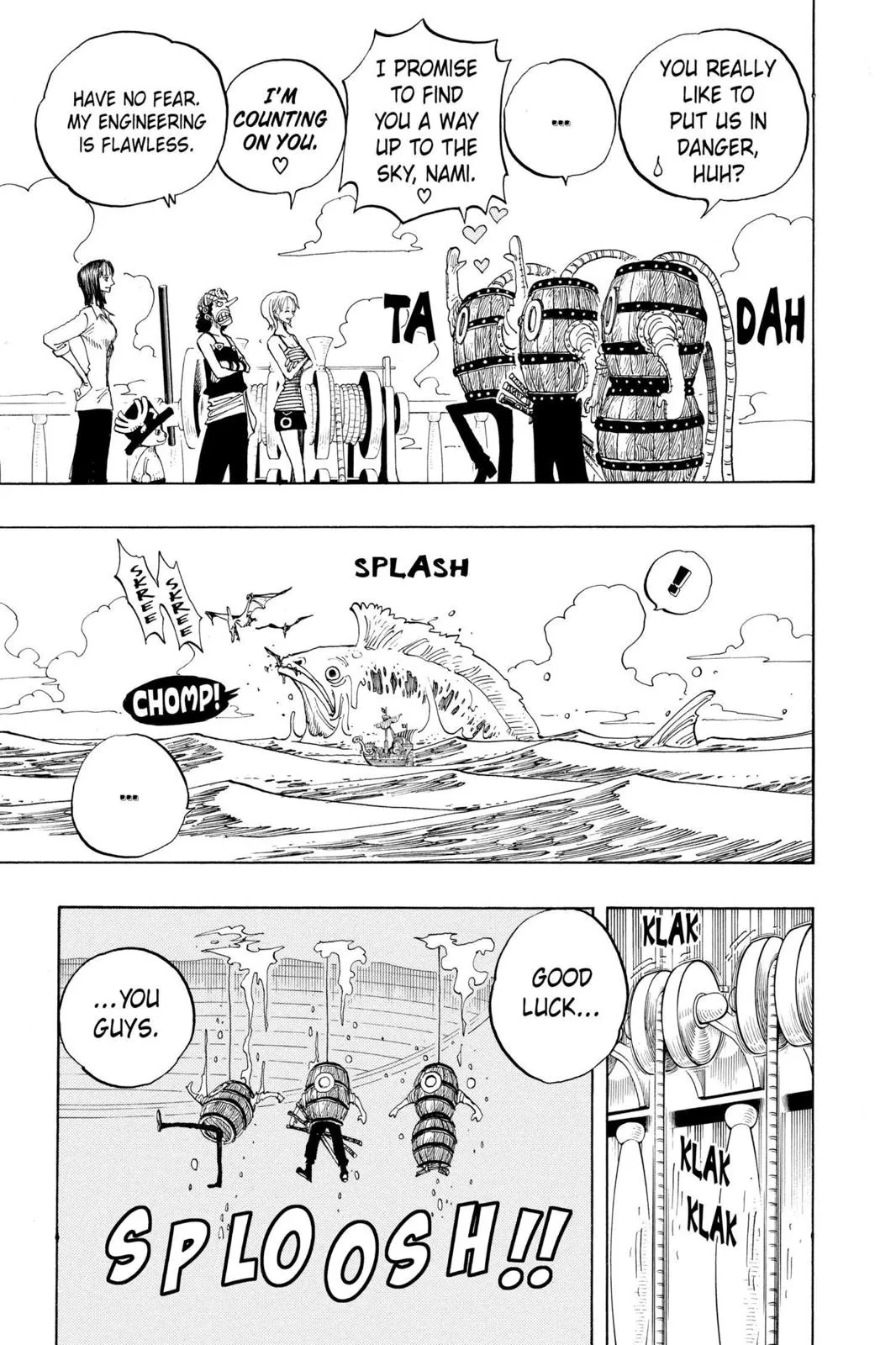 one piece Chapter 219 manga panel