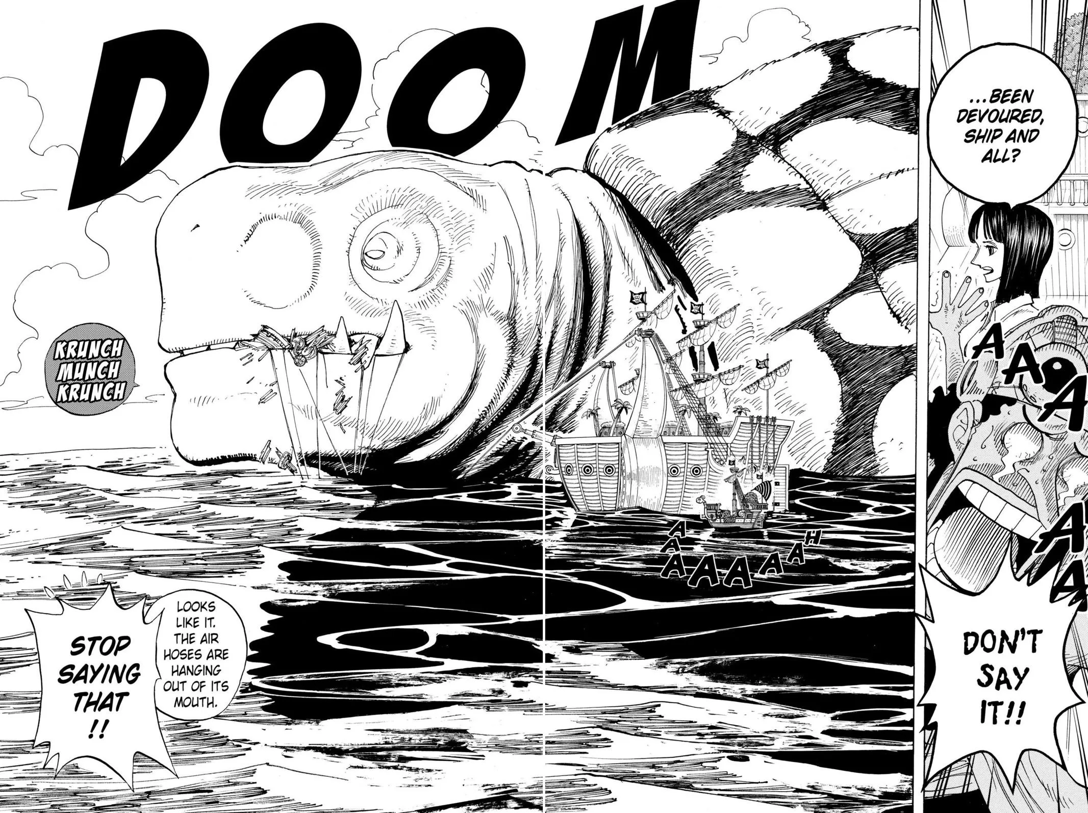 monkey.d luffy fight scene chapter 221