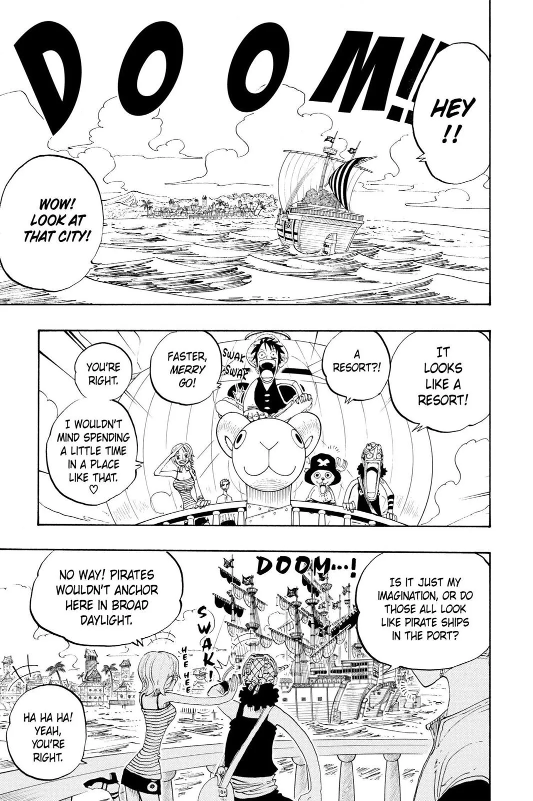 one piece Chapter 222 manga panel