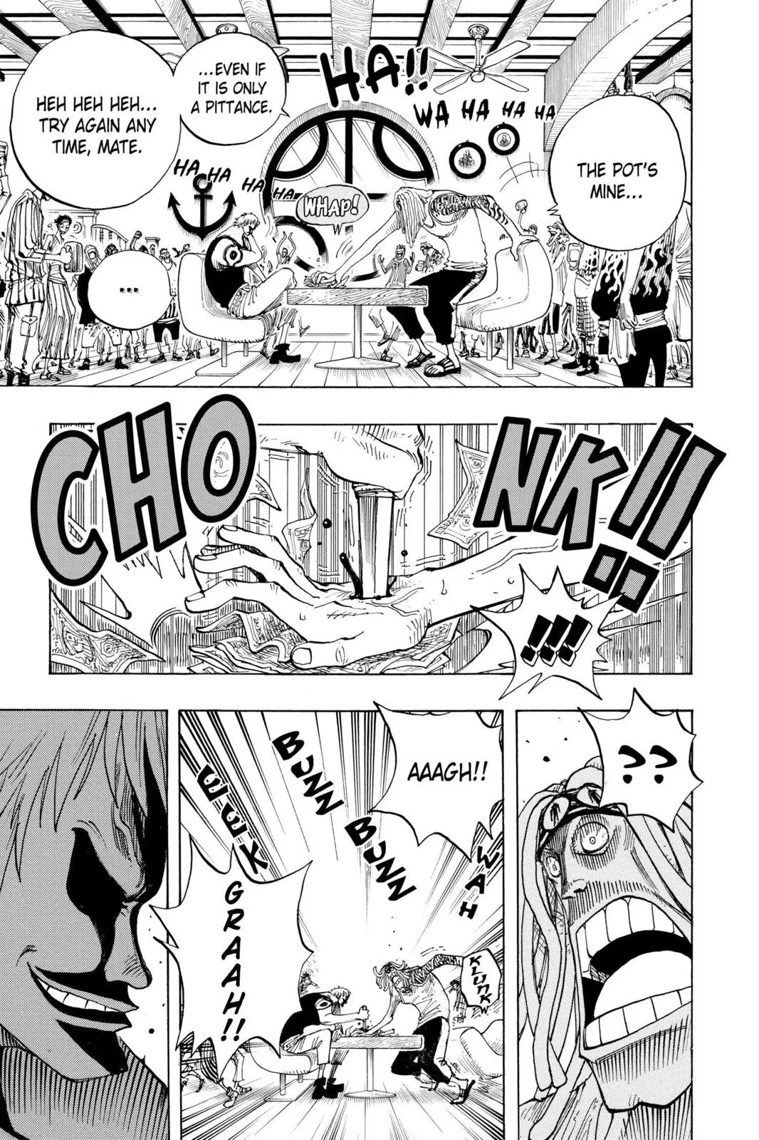 monkey.d luffy fight scene chapter 222