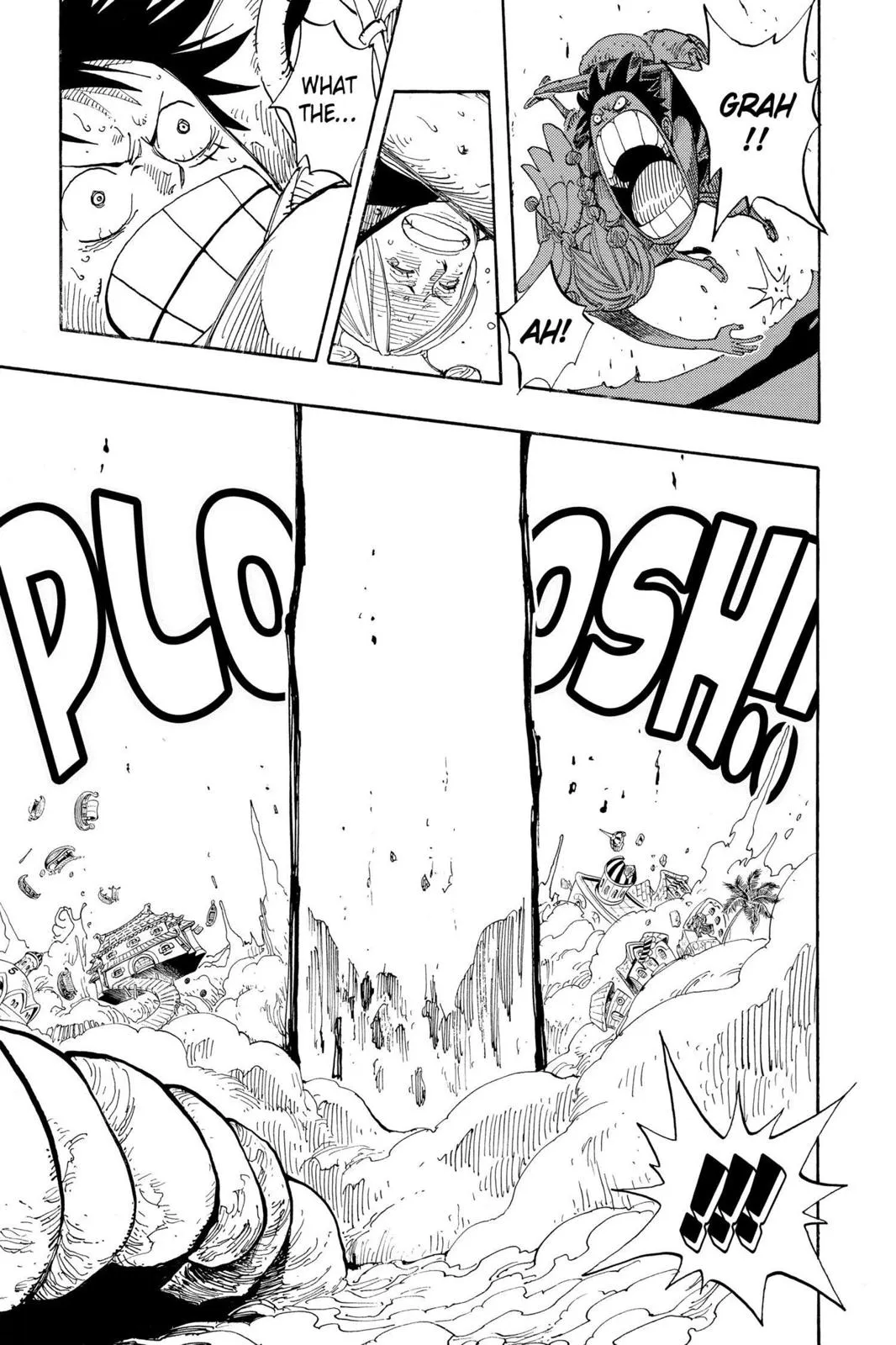 monkey.d luffy fight scene chapter 244