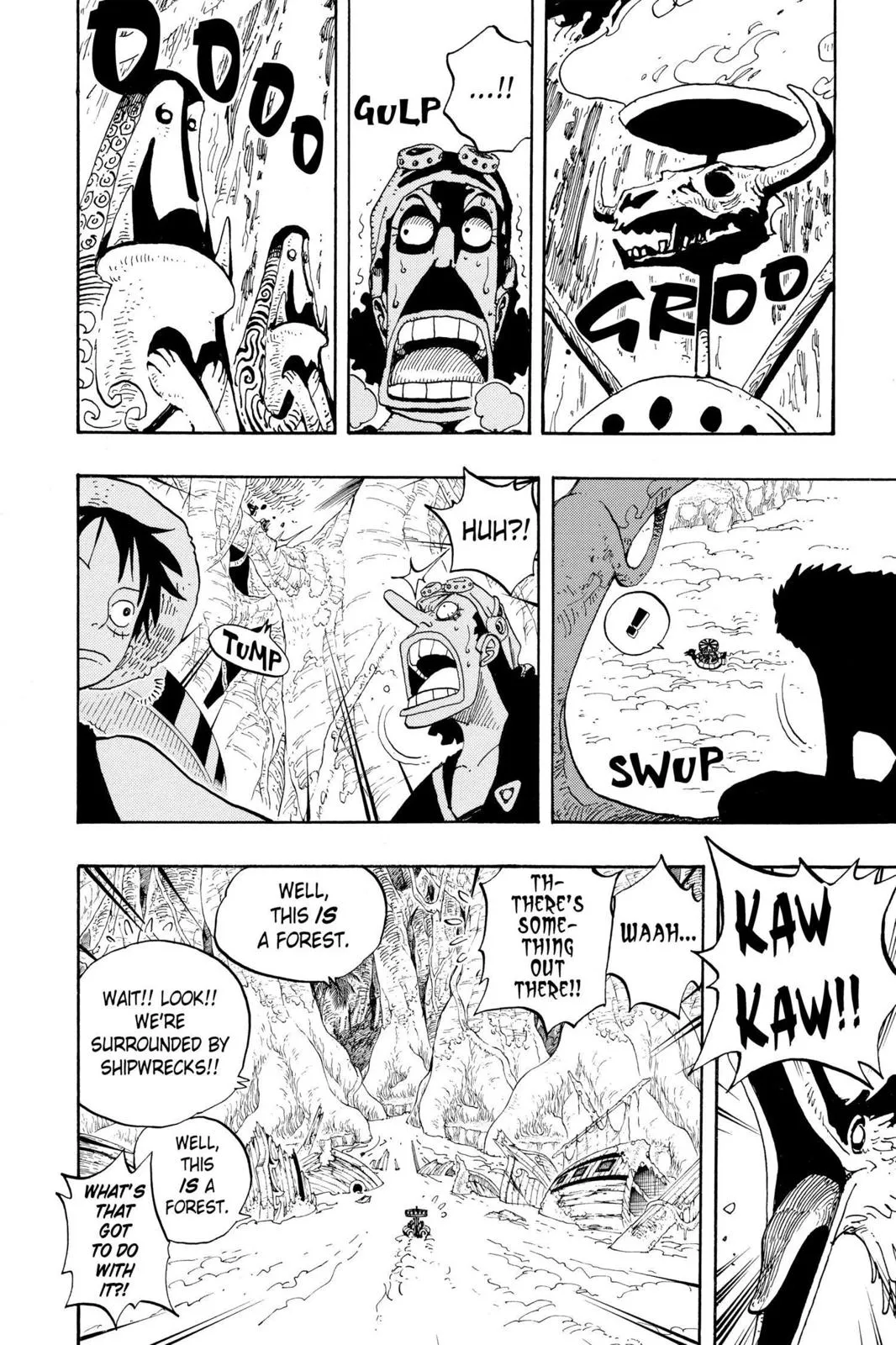 monkey.d luffy fight scene chapter 245