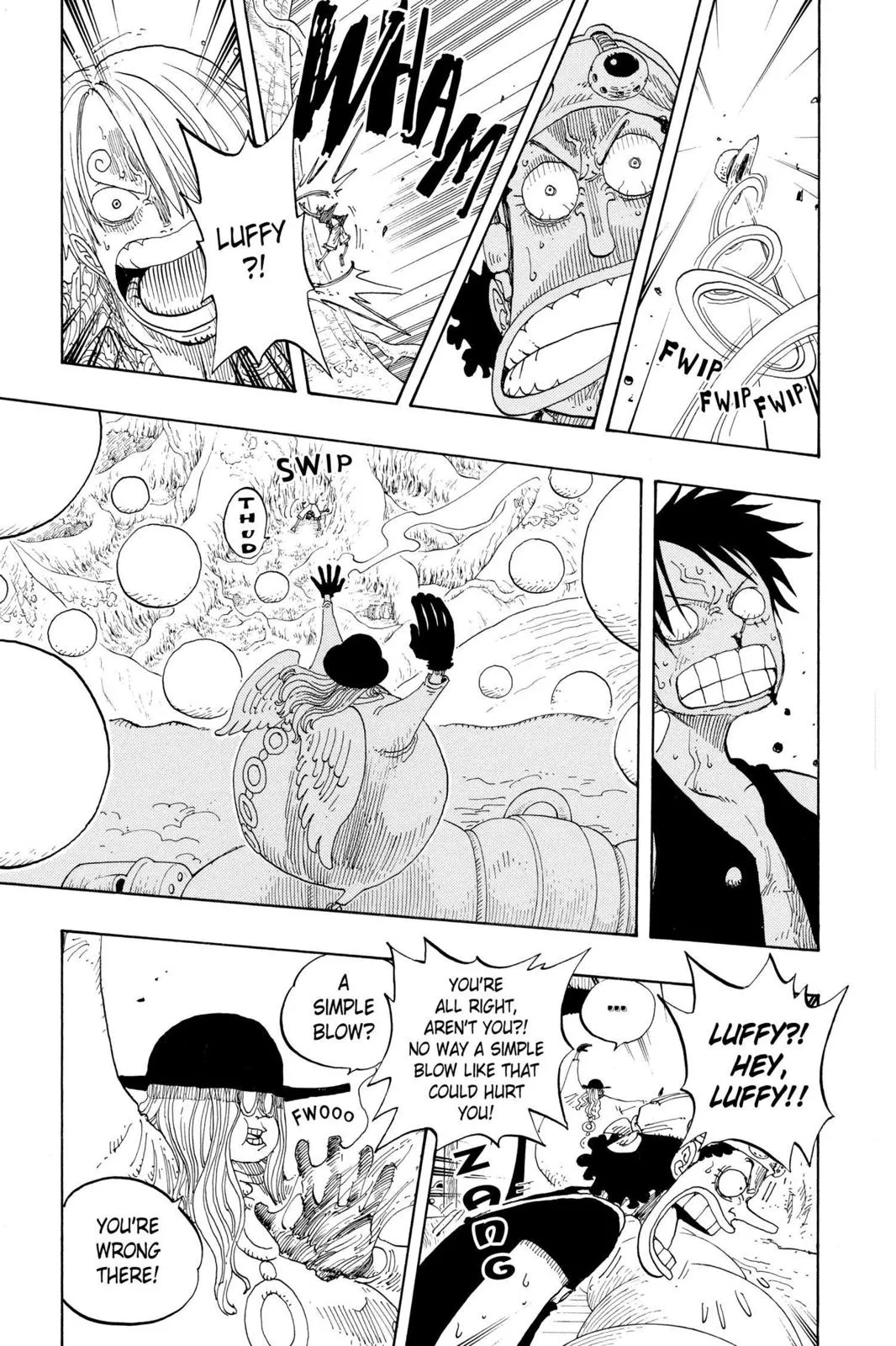 monkey.d luffy fight scene chapter 246