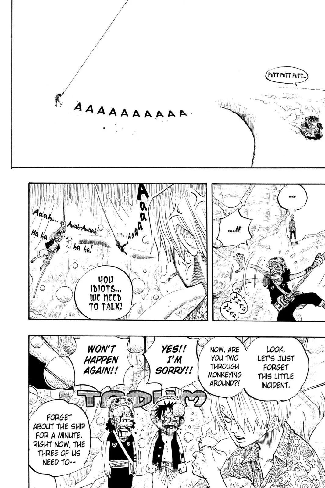 one piece Chapter 247 manga panel