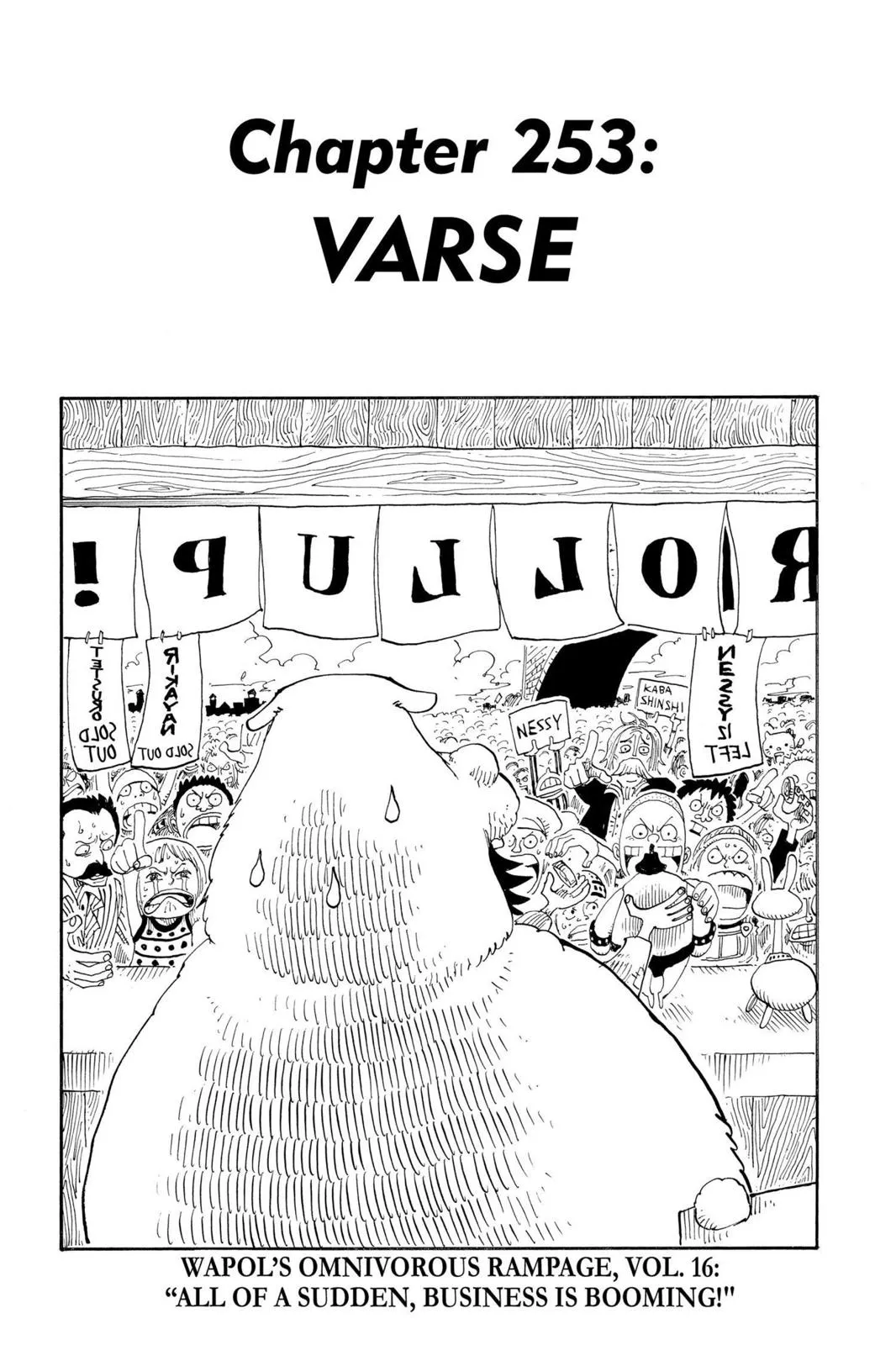 One Piece Manga 253