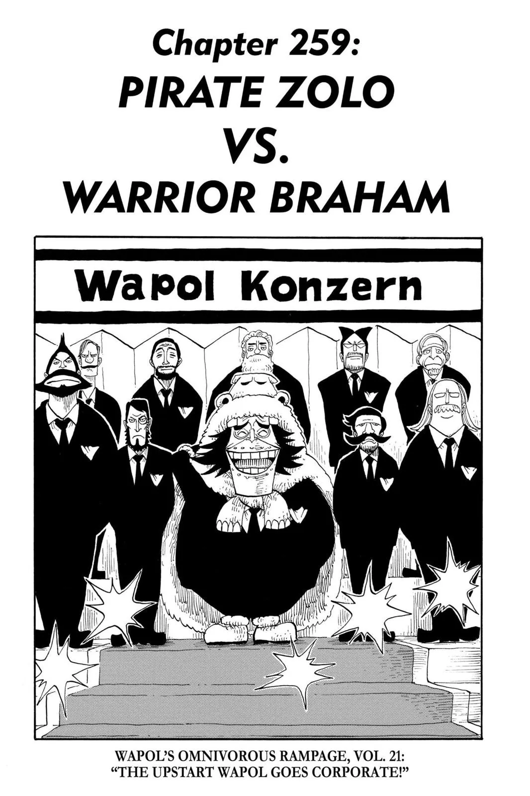 One Piece Manga 259