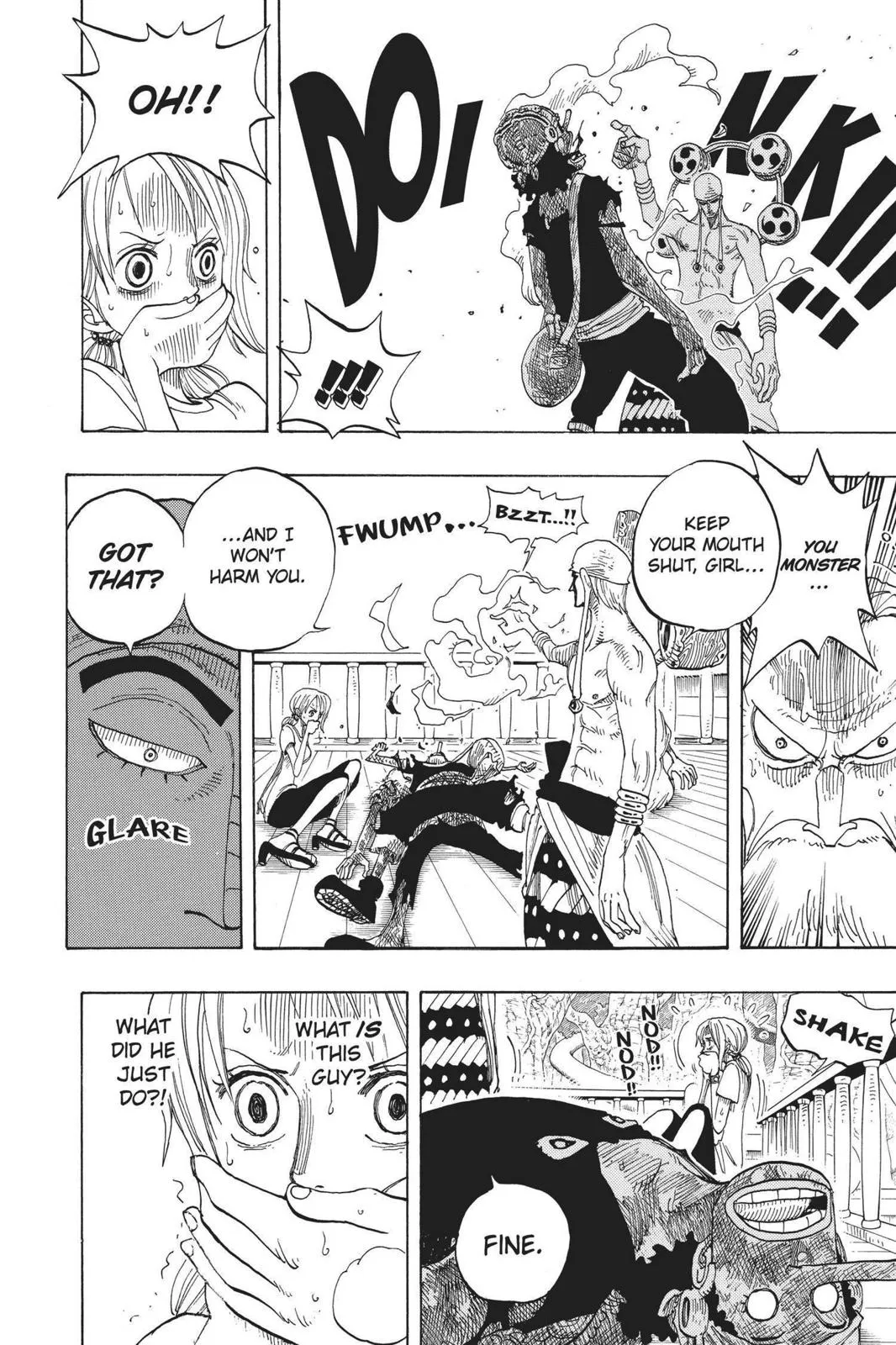 monkey.d luffy fight scene chapter 260