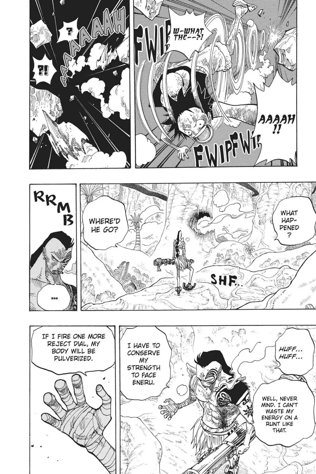 monkey.d luffy fight scene chapter 261