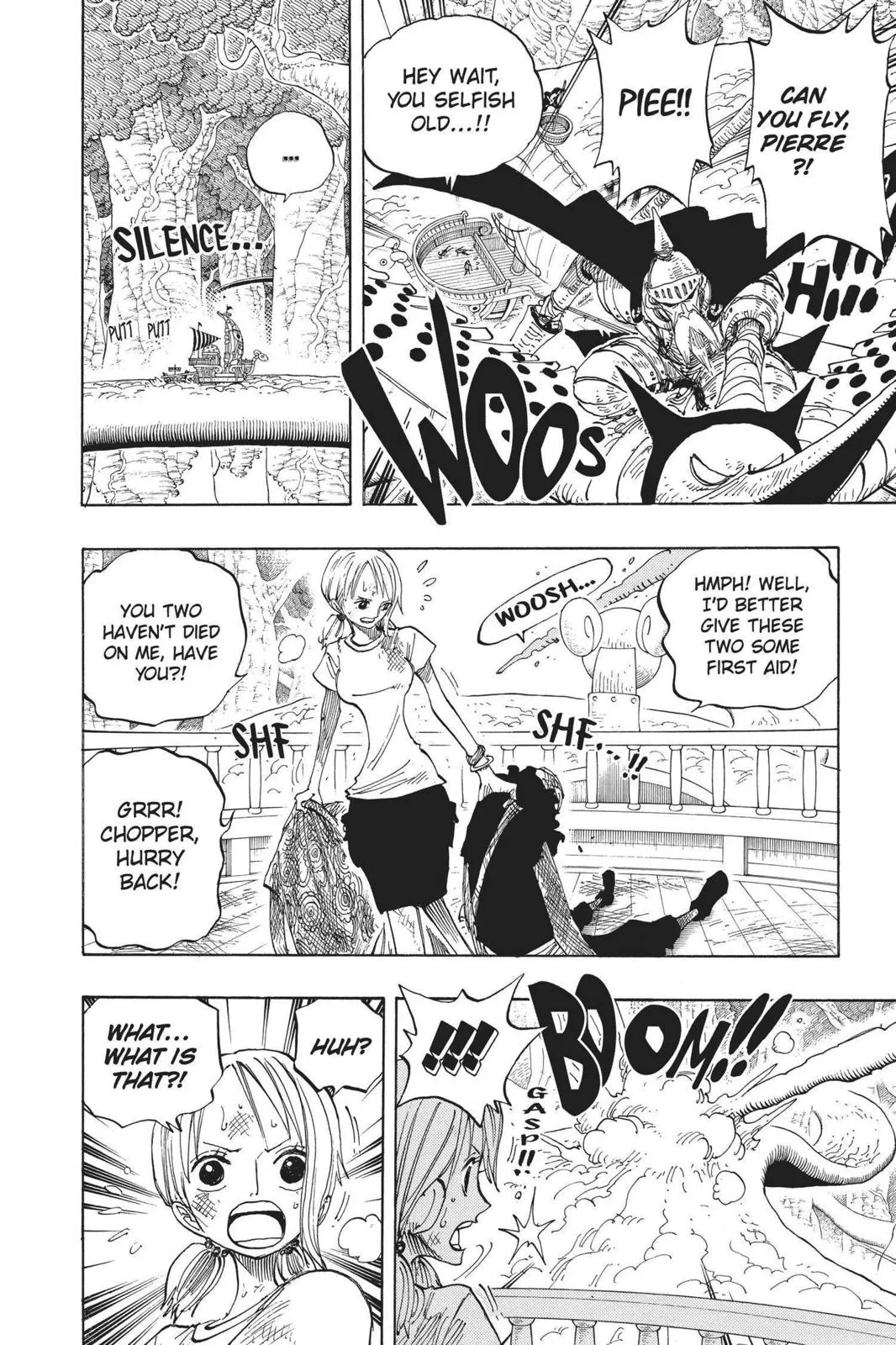 monkey.d luffy fight scene chapter 264