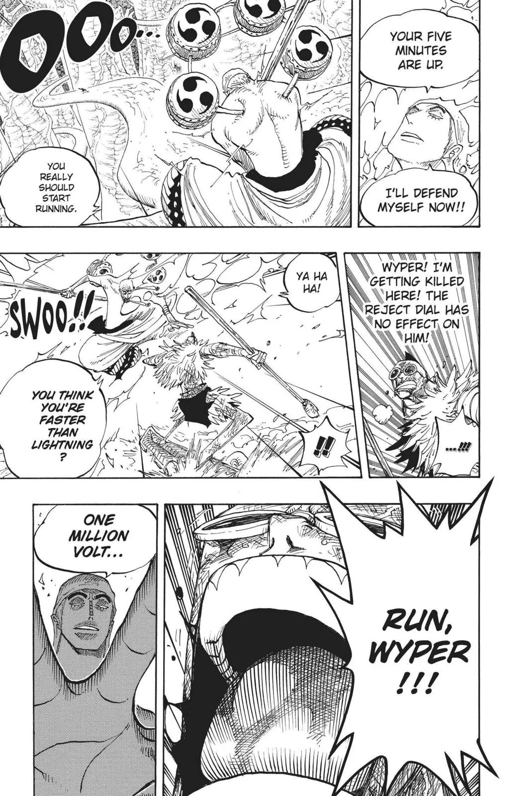 monkey.d luffy fight scene chapter 264