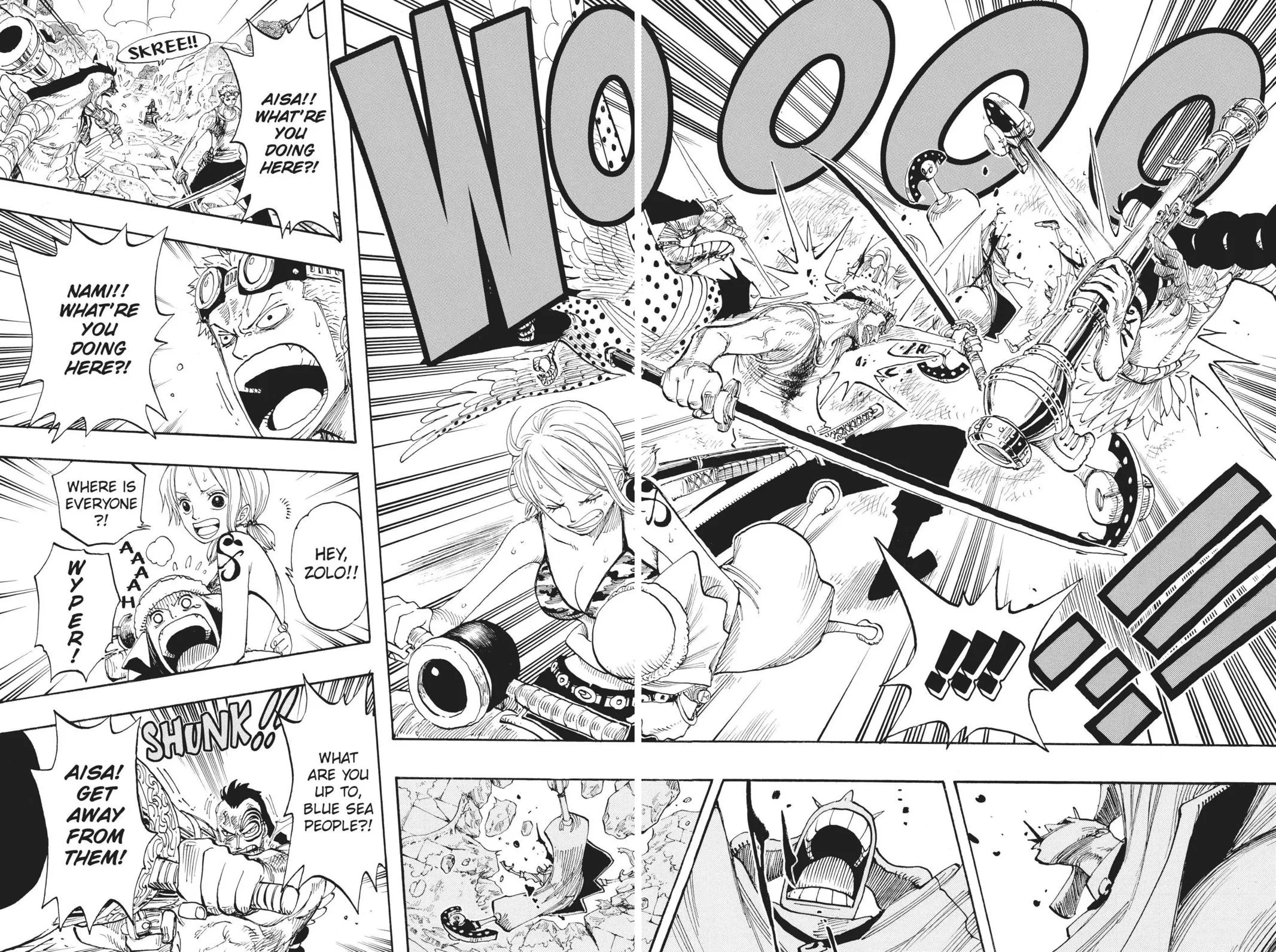 one piece manga panels