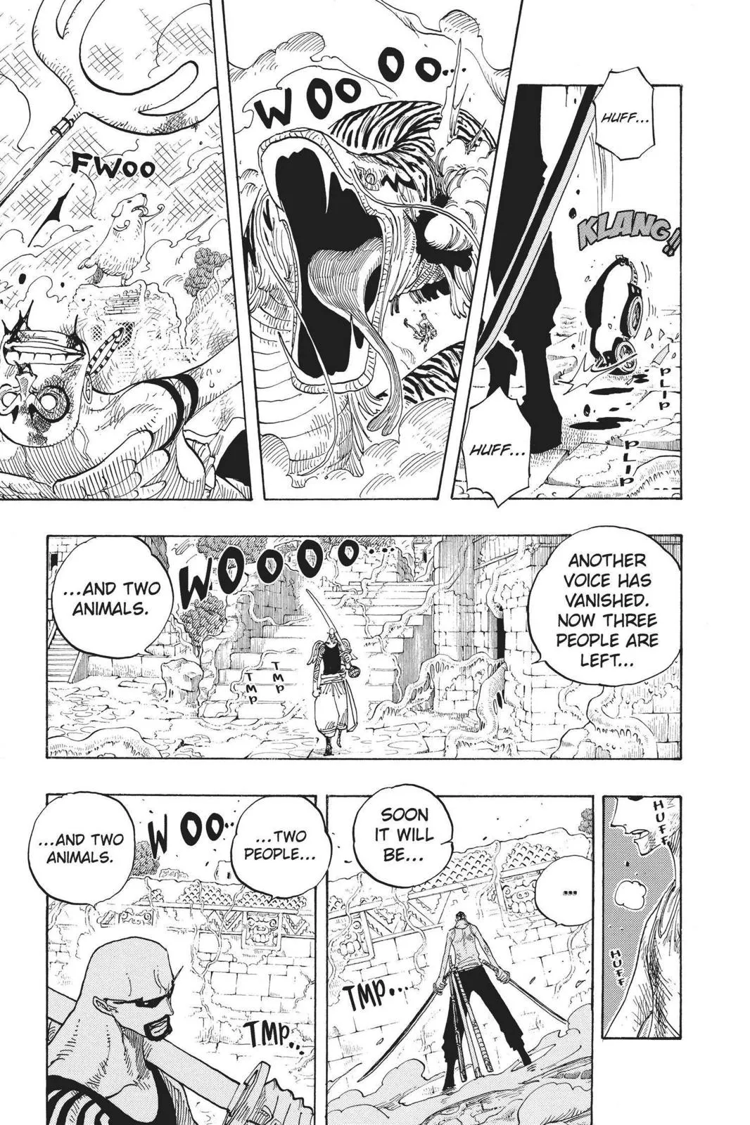 monkey.d luffy fight scene chapter 271