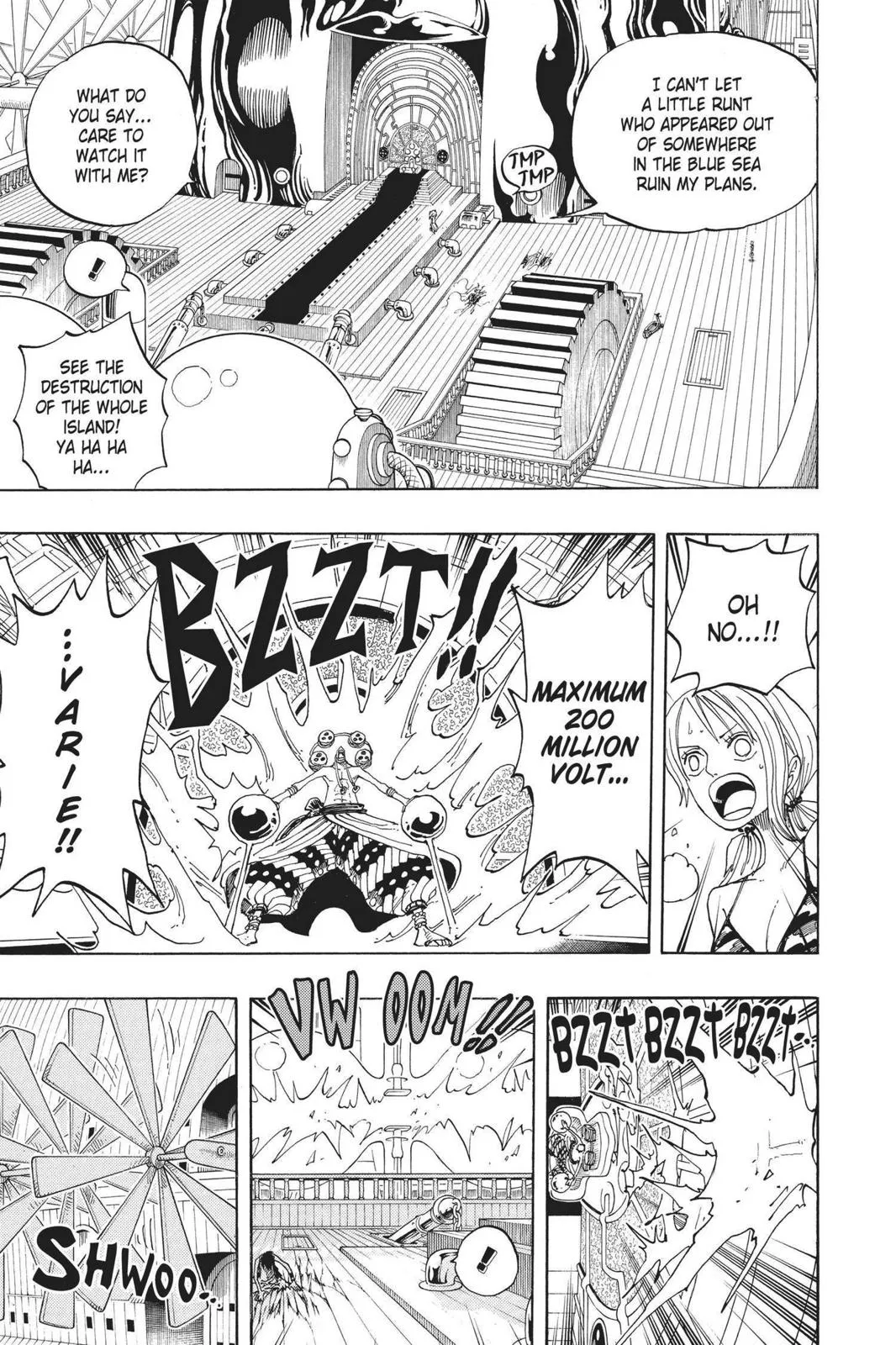 monkey.d luffy fight scene chapter 280