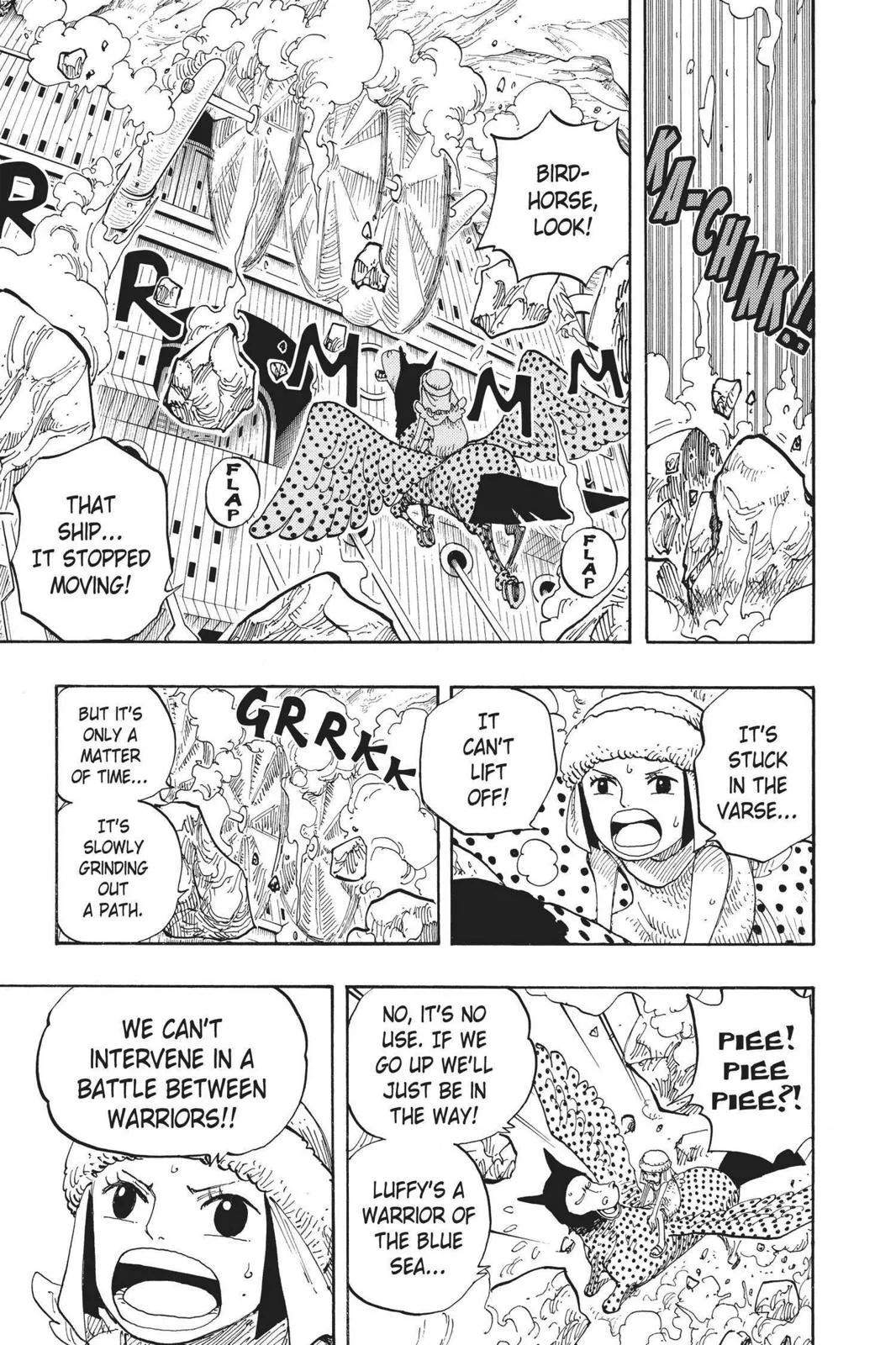 monkey.d luffy fight scene chapter 281