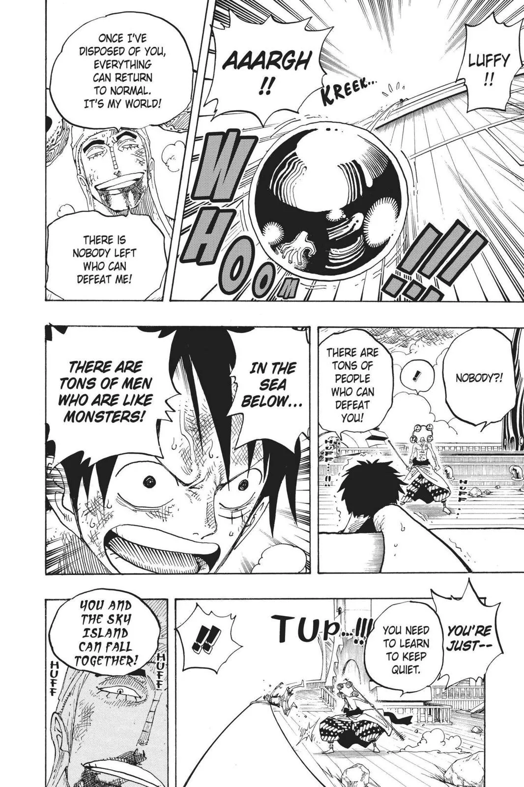one piece Chapter 282 manga panel