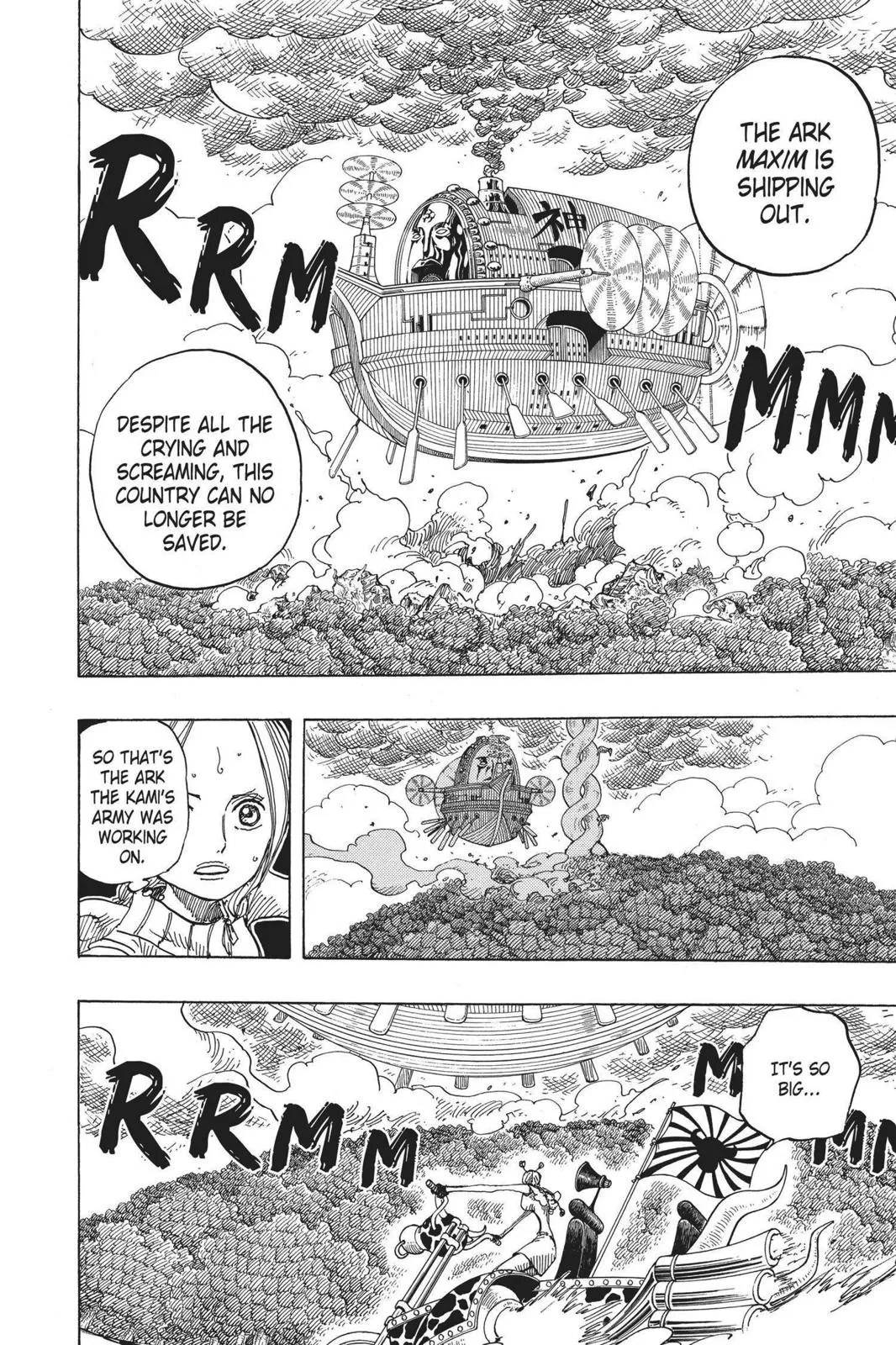 monkey.d luffy fight scene chapter 282