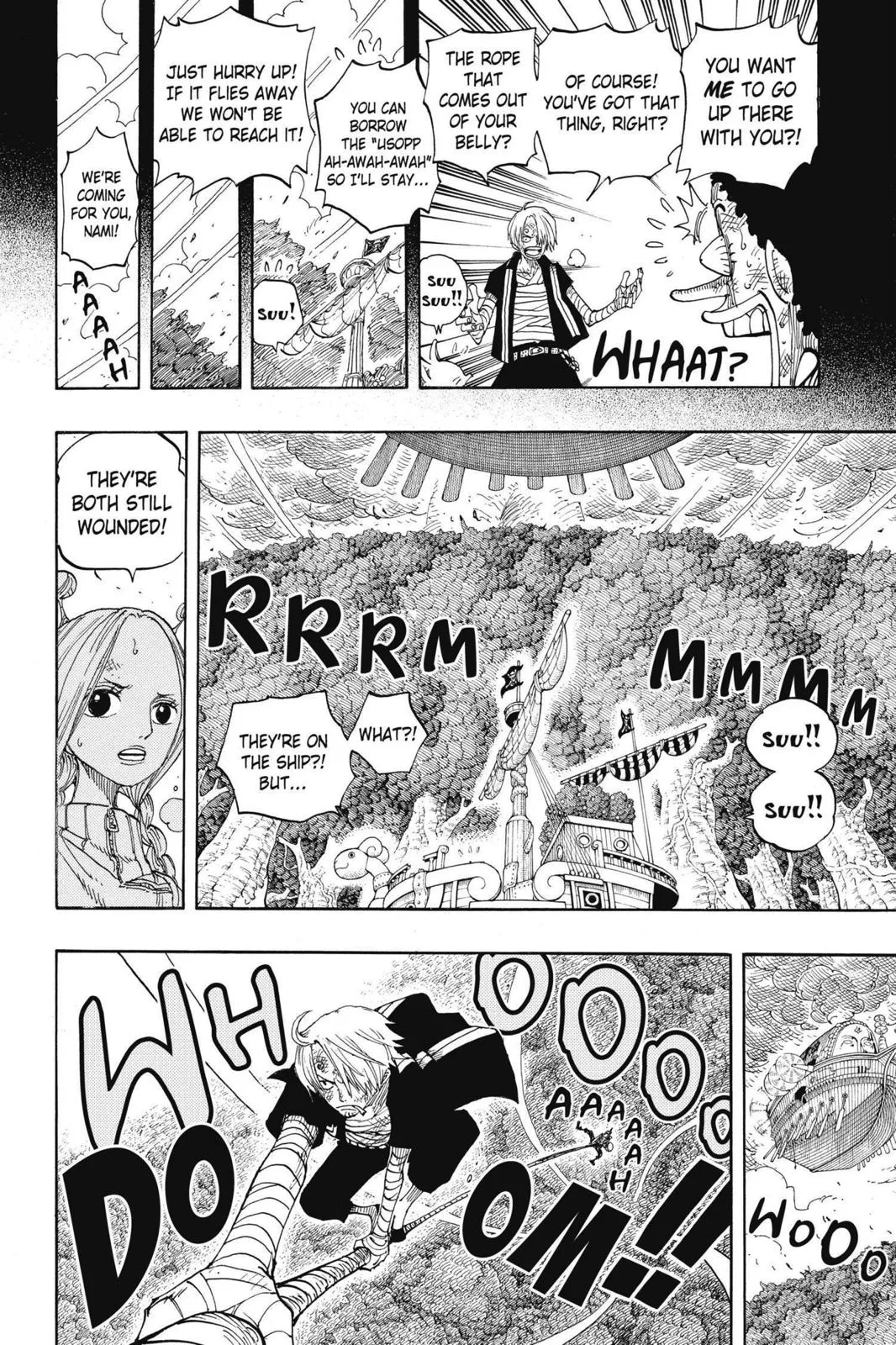 monkey.d luffy fight scene chapter 283
