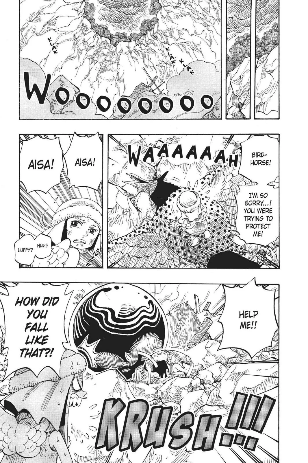 monkey.d luffy fight scene chapter 283