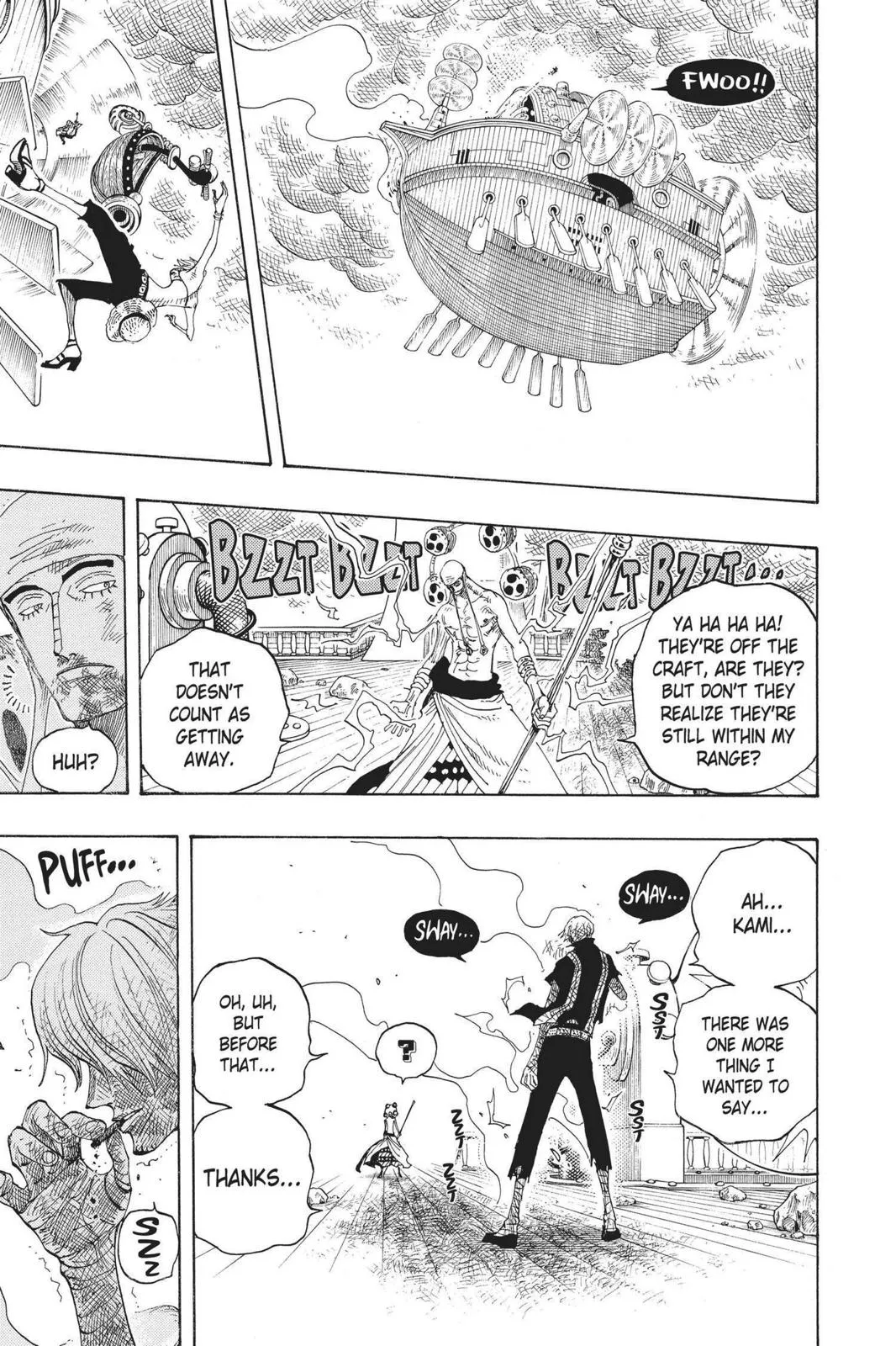 monkey.d luffy fight scene chapter 284